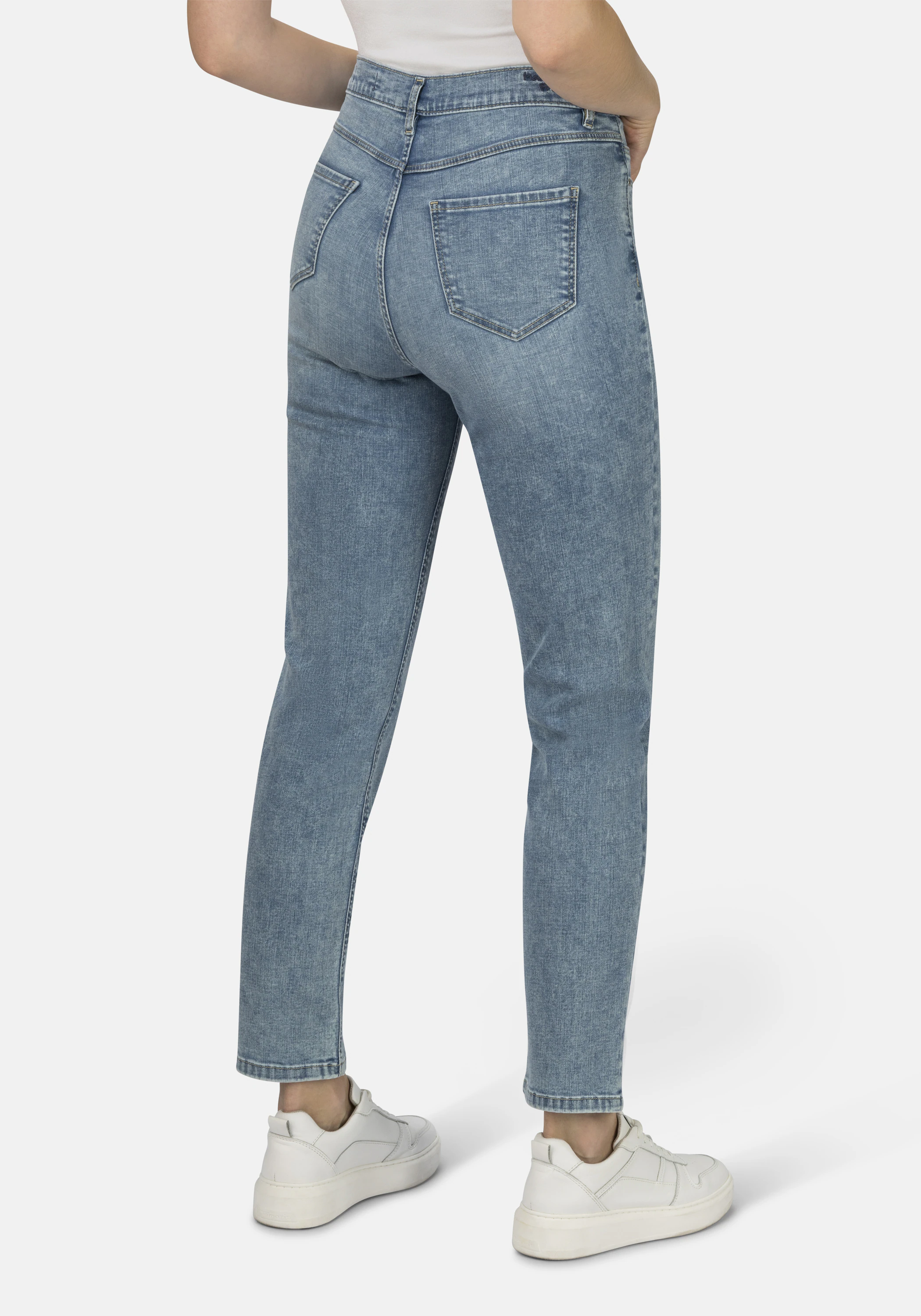 STOOKER WOMEN 5-Pocket-Jeans "Nizza Fashion Tapered Fit", Tapered Fit Casua günstig online kaufen