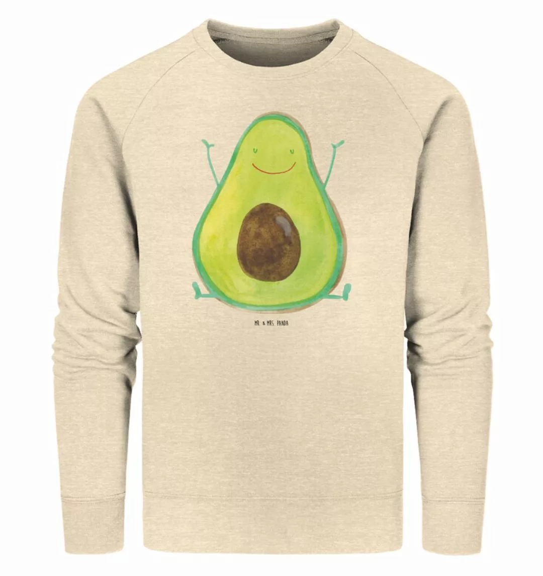 Mr. & Mrs. Panda Longpullover Größe L Avocado Happy - Natural Raw - Geschen günstig online kaufen