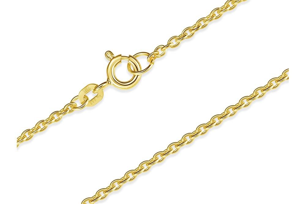 Silberkettenstore Goldkette Erbskette 1,8mm - 585 günstig online kaufen