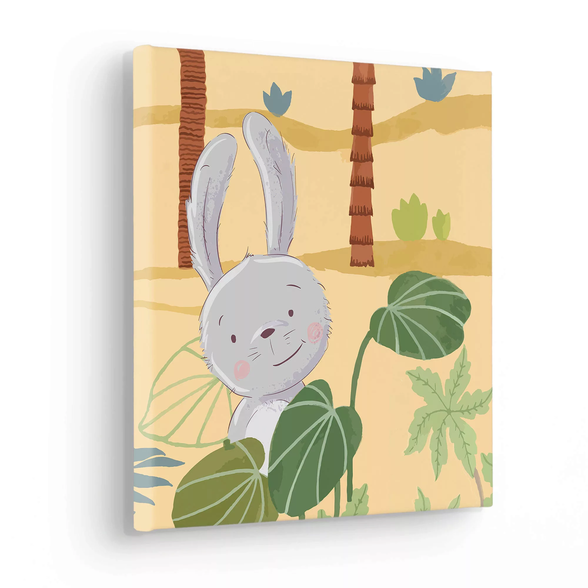 Komar Leinwandbild "Rabbit Food", (1 St.), 30x30 cm (Breite x Höhe), Keilra günstig online kaufen