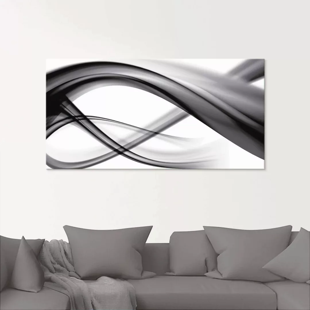 Artland Glasbild "Abstrakte Komposition", Gegenstandslos, (1 St.) günstig online kaufen