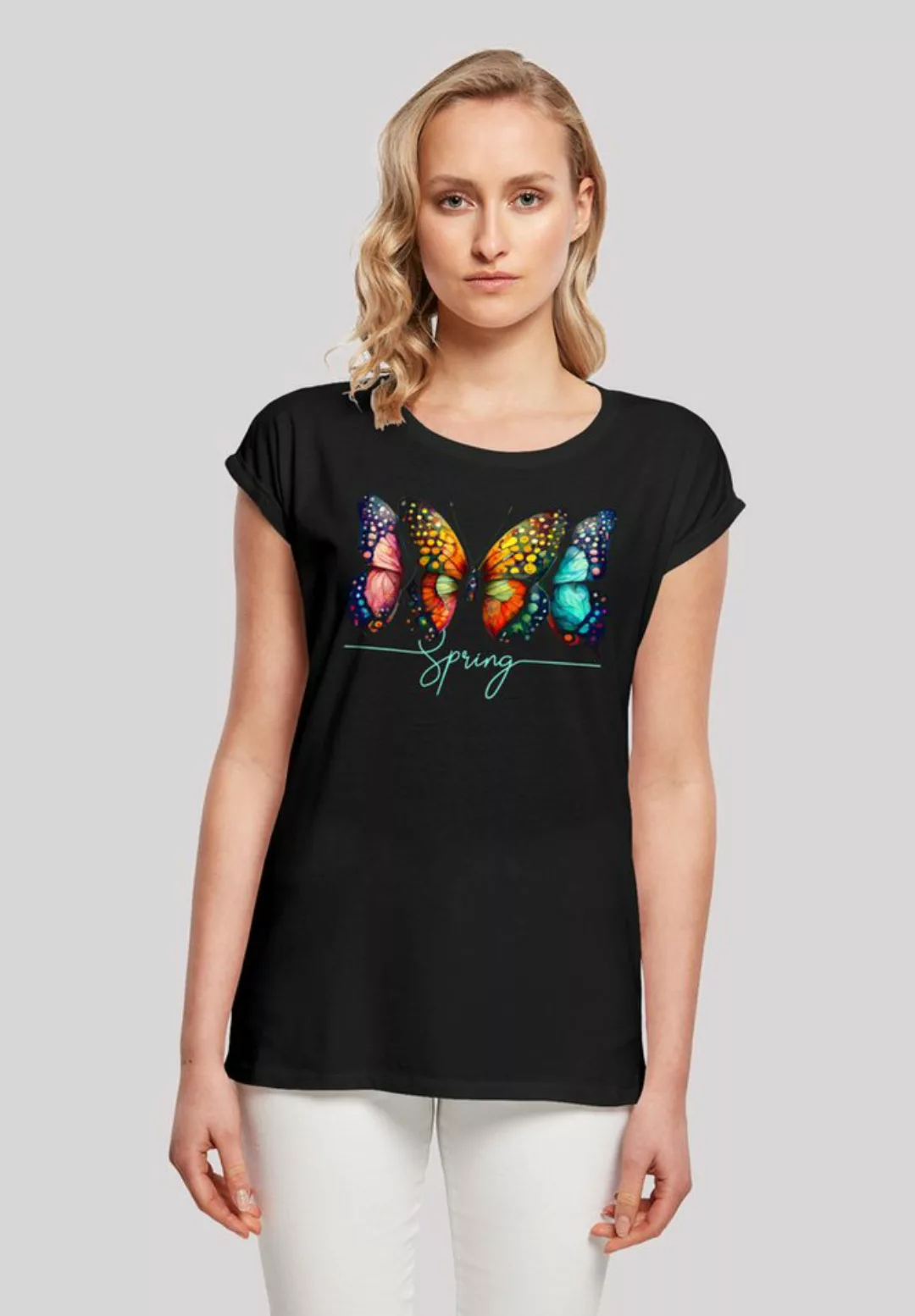 F4NT4STIC T-Shirt "Schmetterling Illusion", Print günstig online kaufen