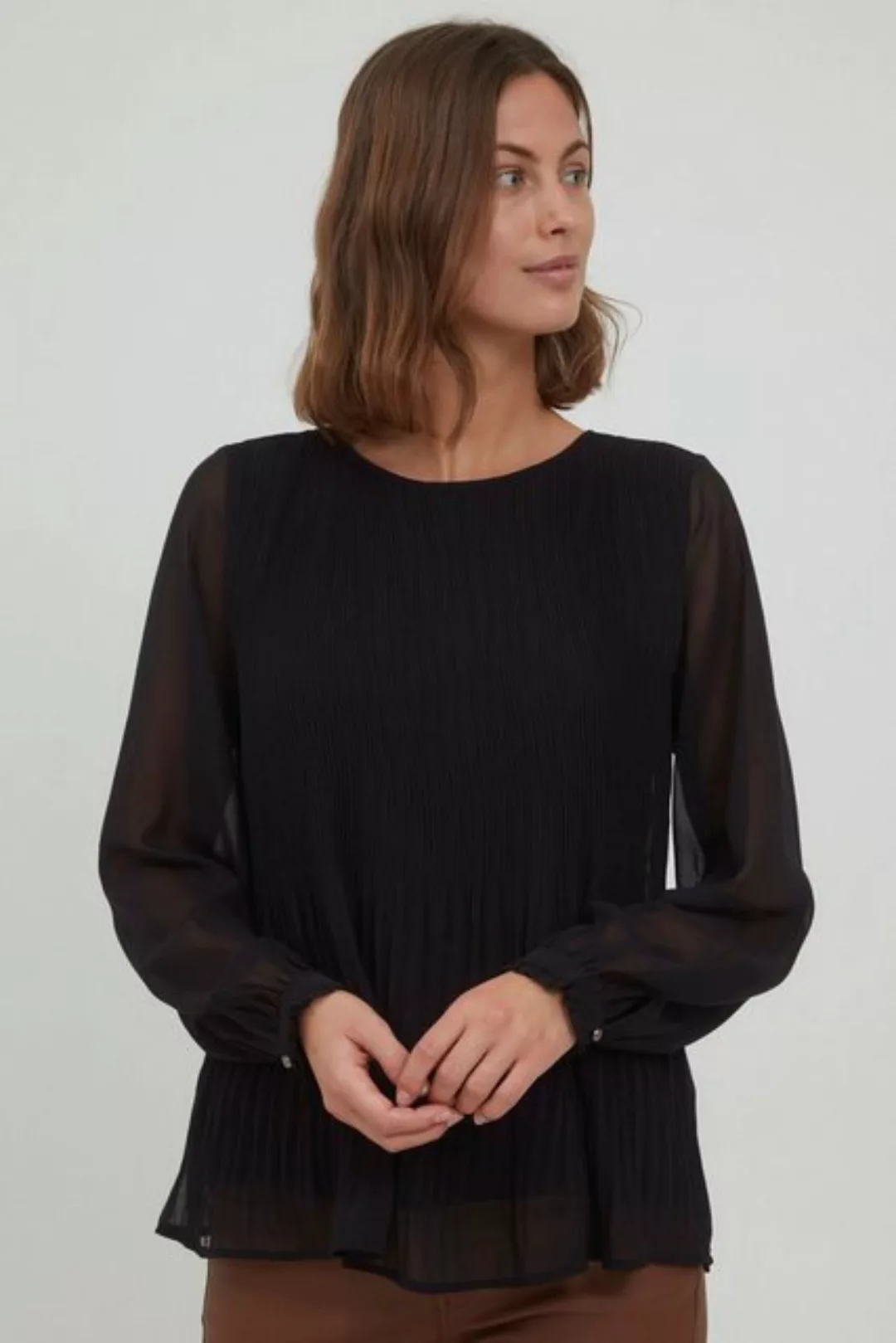 fransa Langarmbluse Fransa FRDAJAPLISSE 1 Blouse - 20609985 günstig online kaufen