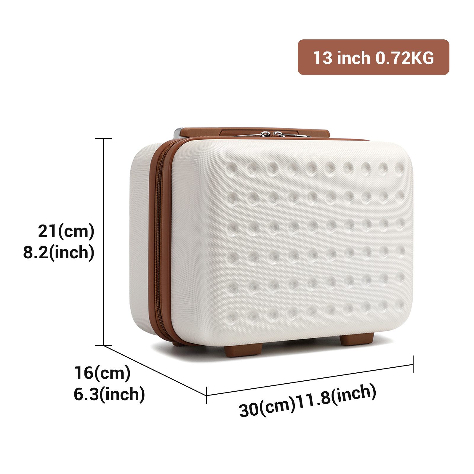 British Traveller Hartschalen-Trolley Hartschalenkoffer 100% ABS günstig online kaufen