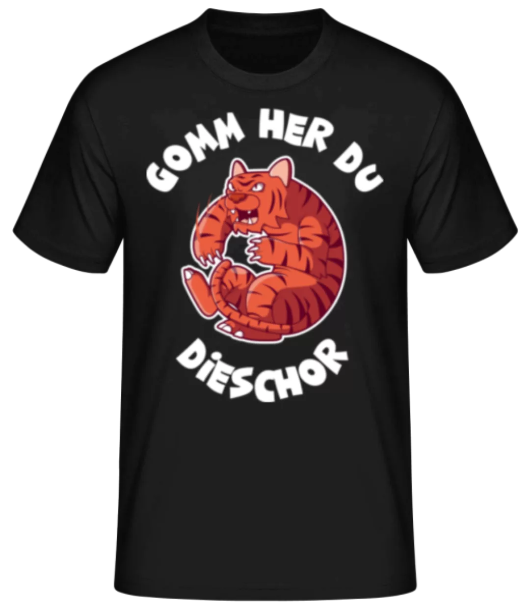 Gomm Her Du Dieschor · Männer Basic T-Shirt günstig online kaufen