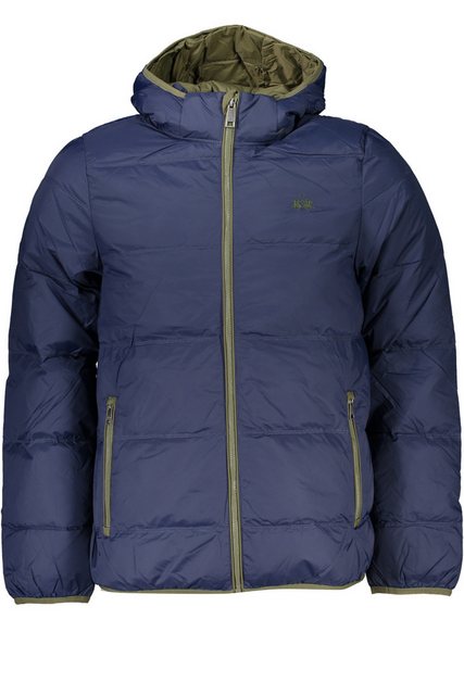 La Martina Outdoorjacke Herrenjacke Blau mit Kapuze & Taschen - Leicht & Pr günstig online kaufen