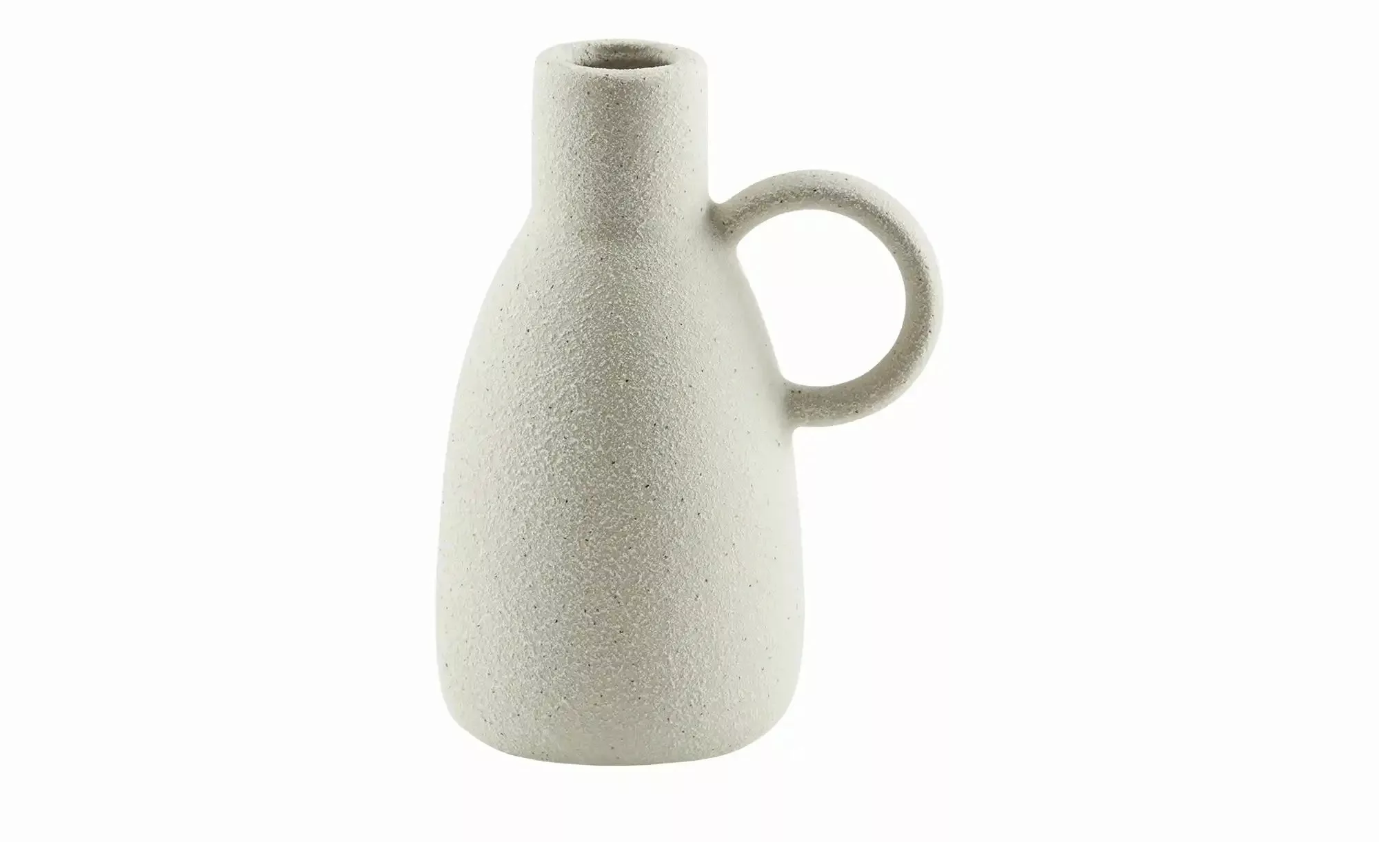 HOME STORY Vase   ¦ grau ¦ Steinzeug ¦ Maße (cm): B: 6,4 H: 12,5 Accessoire günstig online kaufen