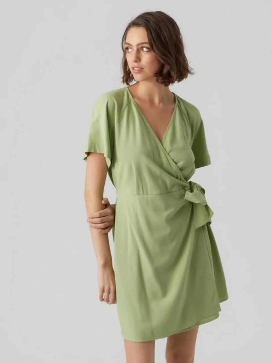 Vero Moda Jerseykleid (1-tlg) Wickel-Design günstig online kaufen