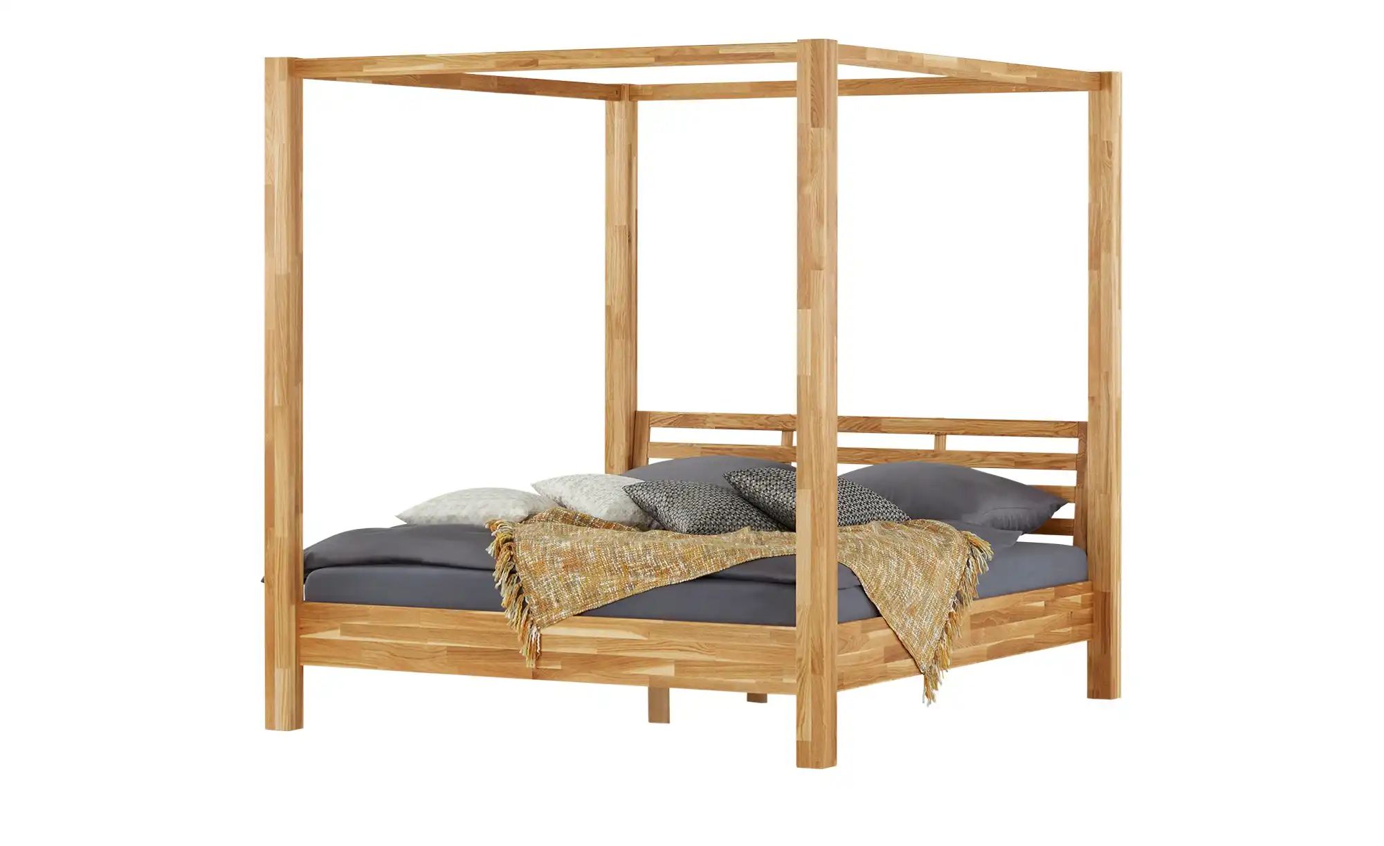 Woodford Himmelbett  Bali ¦ holzfarben ¦ Maße (cm): B: 198 H: 210 Betten > günstig online kaufen