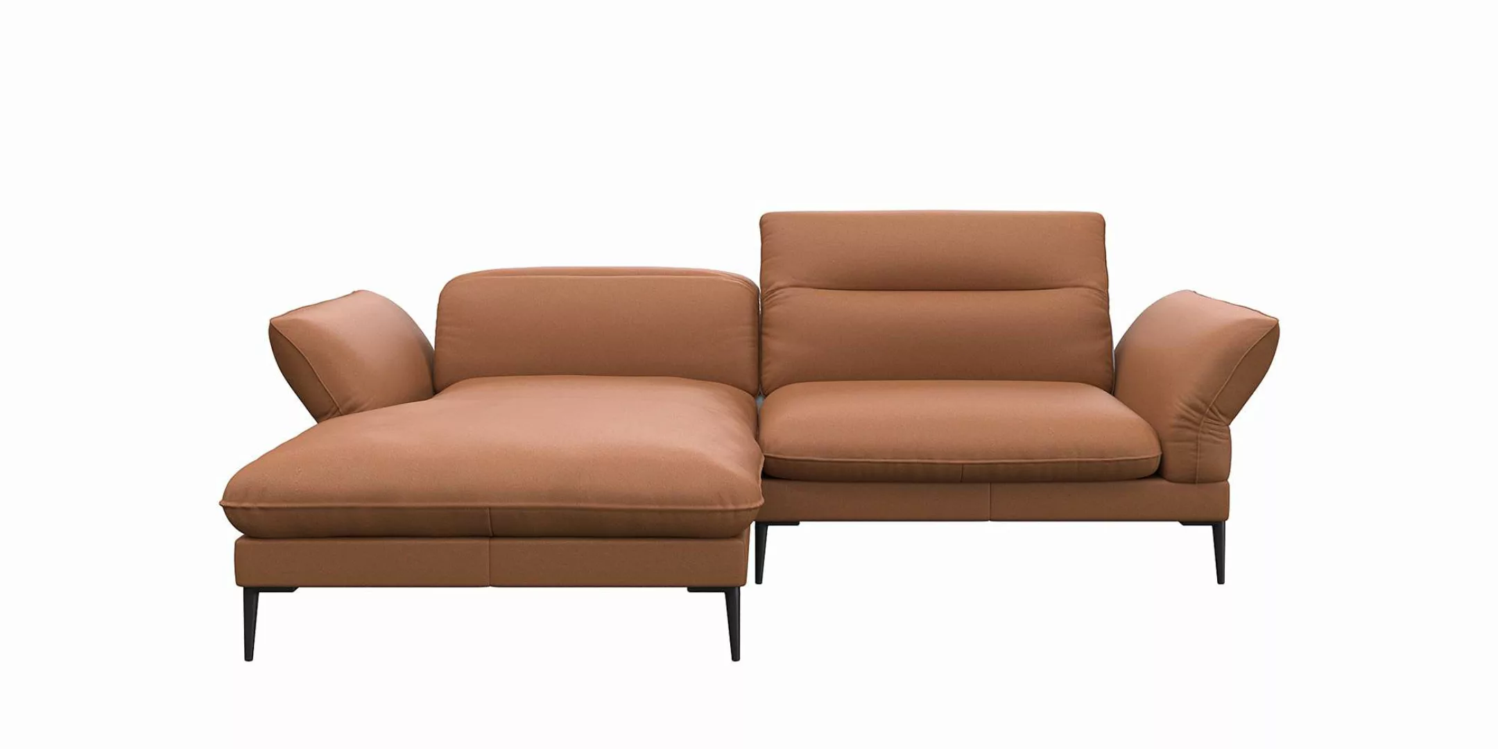 FLEXLUX Ecksofa "Salino, Funktionssofa mit Recamiere, Relaxsofa, Ecksofa", günstig online kaufen