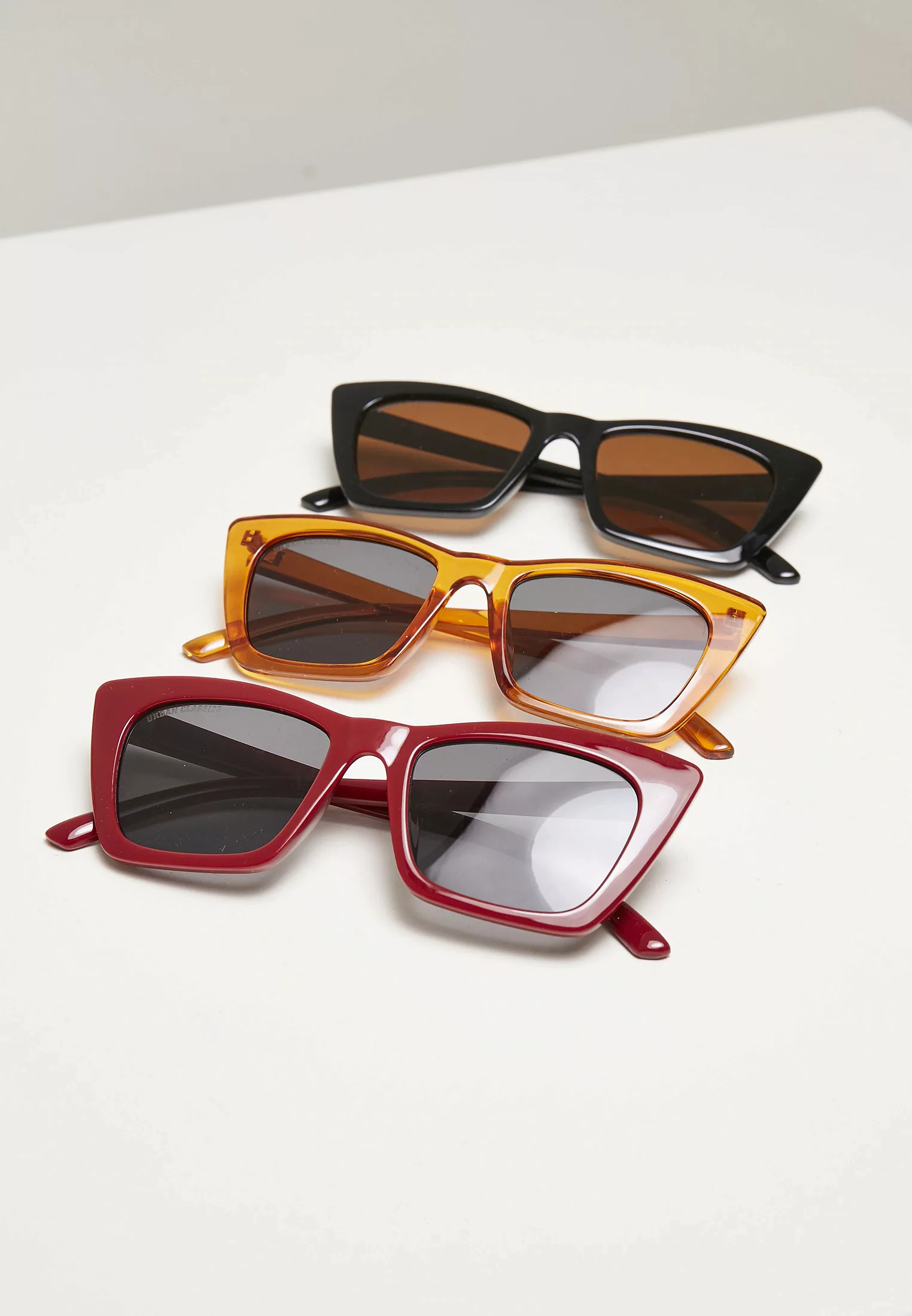 URBAN CLASSICS Sonnenbrille "Unisex Sunglasses Tilos 3-Pack" günstig online kaufen