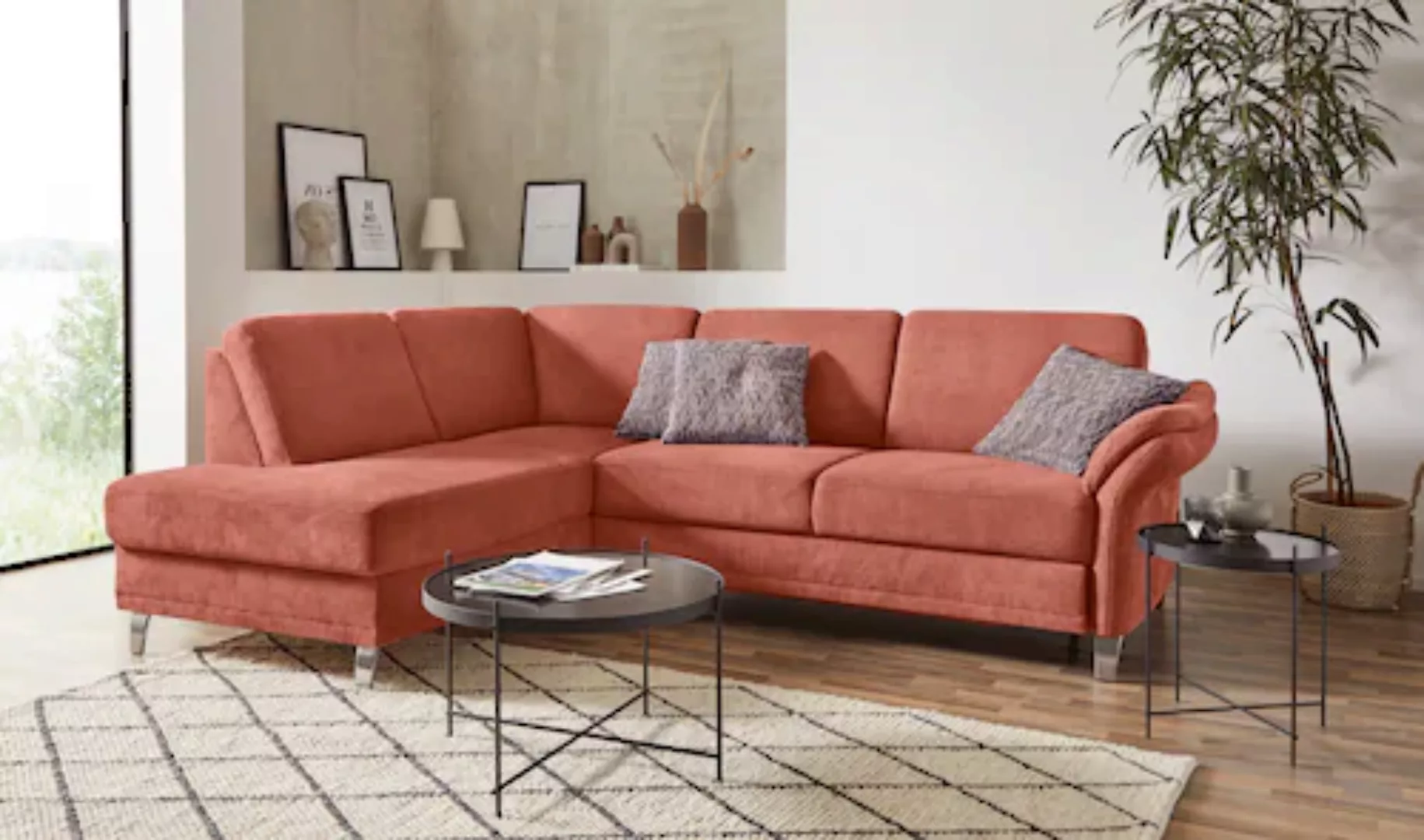 sit&more Ecksofa Clio L-Form, wahlweise mit Bettfunktion und Bettkasten, in günstig online kaufen