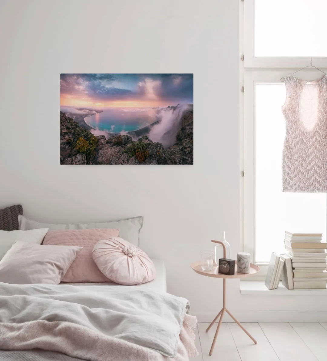 Komar Leinwandbild "Keilrahmenbild - Coastal Paradise - Größe 90 x 60 cm", günstig online kaufen