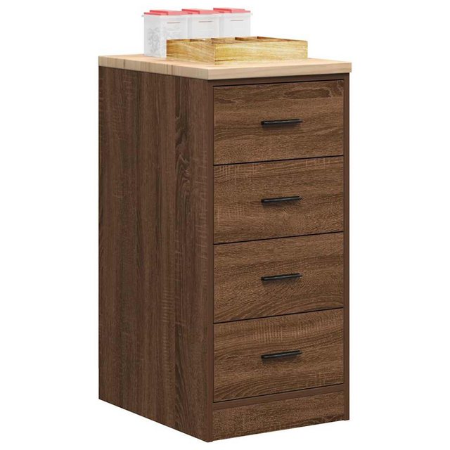 vidaXL Aktenschrank Garagen-Aufbewahrungsschrank 40x51x85 cm Massivholz Kie günstig online kaufen