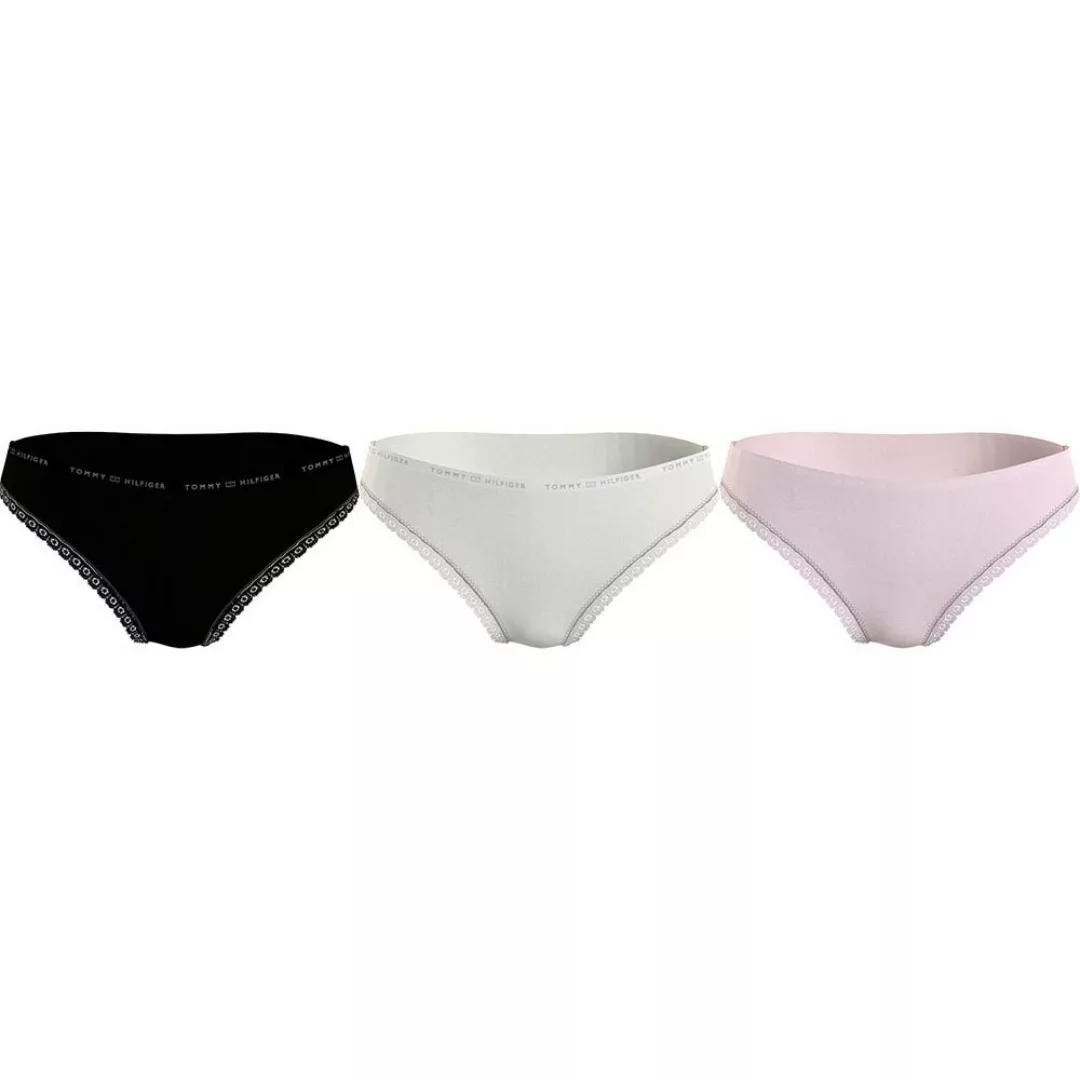 Tommy Hilfiger Underwear Mikrofaser-slip 3 Einheiten S Black / Ivory / Pale günstig online kaufen