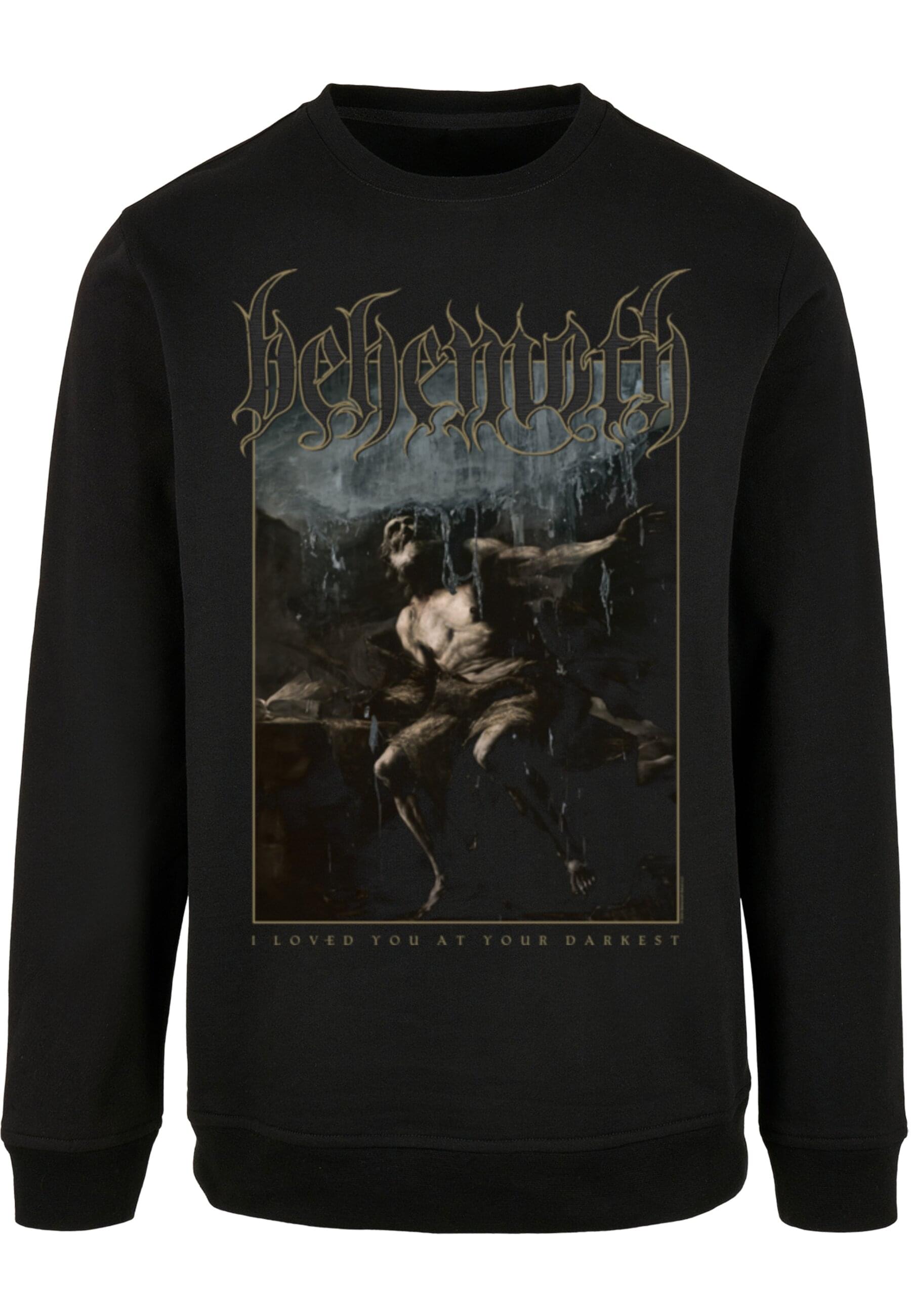 Merchcode Rundhalspullover "Merchcode Behemoth - Ilyayd Cover Fleece Crewne günstig online kaufen