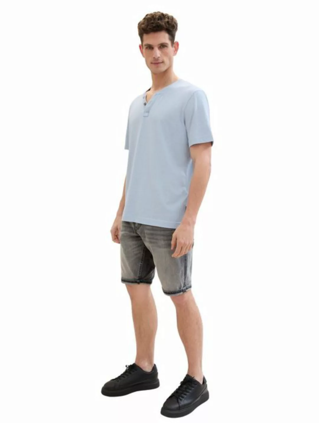 TOM TAILOR Jeansshorts Jeansshorts Straight Leg Regular Fit Denim Shorts 73 günstig online kaufen