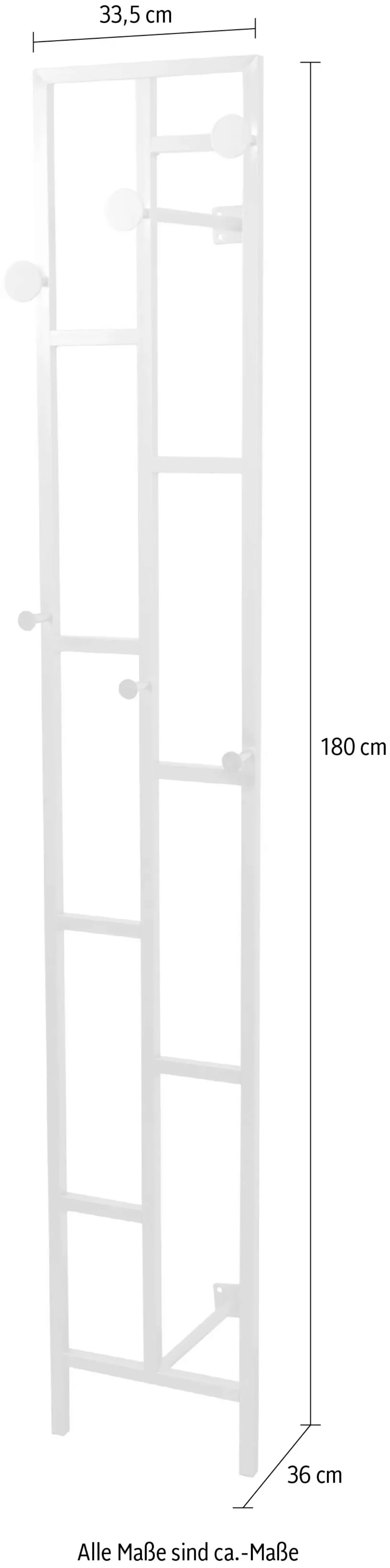 Garderobe Anke weiß günstig online kaufen