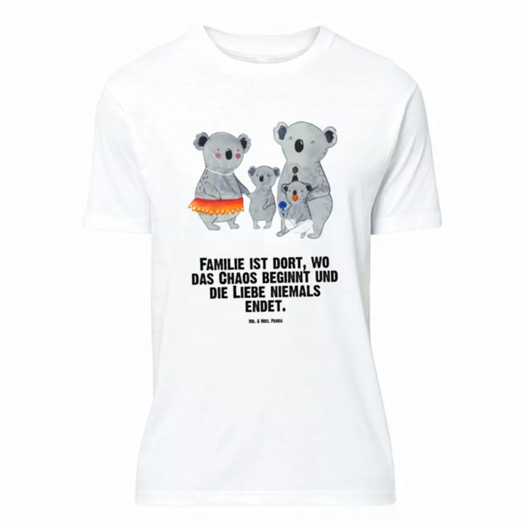 Mr. & Mrs. Panda T-Shirt Koala Familie - Weiß - Geschenk, Papa, Lustiges T- günstig online kaufen