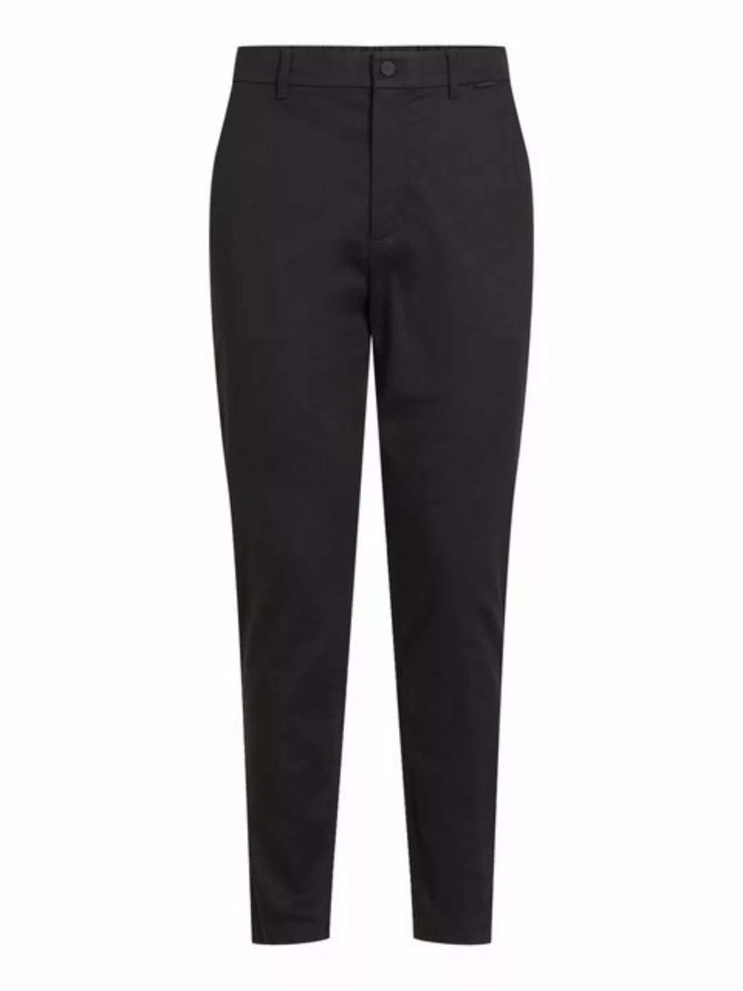 Calvin Klein Chinohose "SATEEN STRETCH TAPERED", mit Logoprägung günstig online kaufen