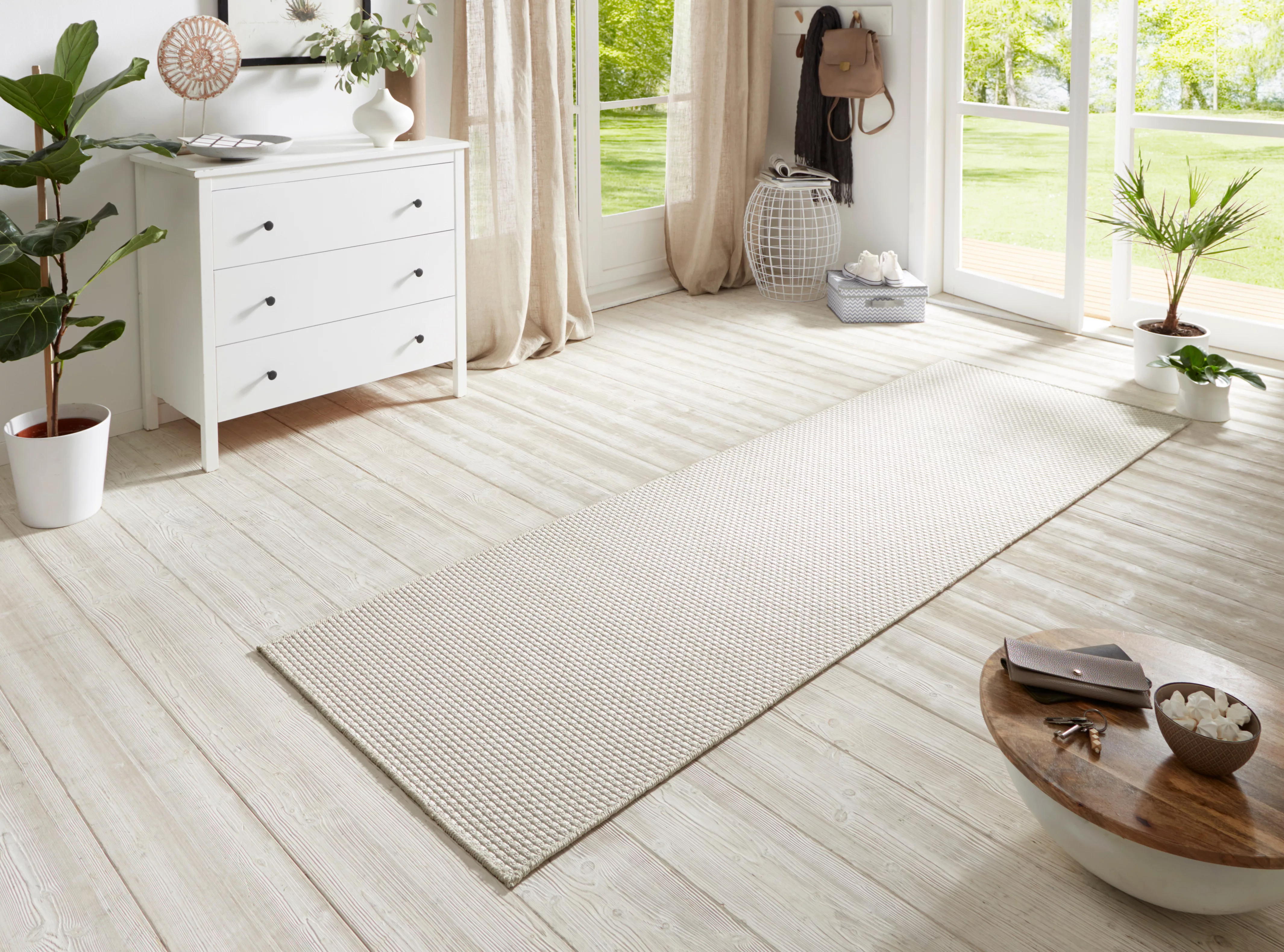 HANSE Home Läufer »Nature 600«, rechteckig, 5 mm Höhe, Flachgewebe, In- & O günstig online kaufen