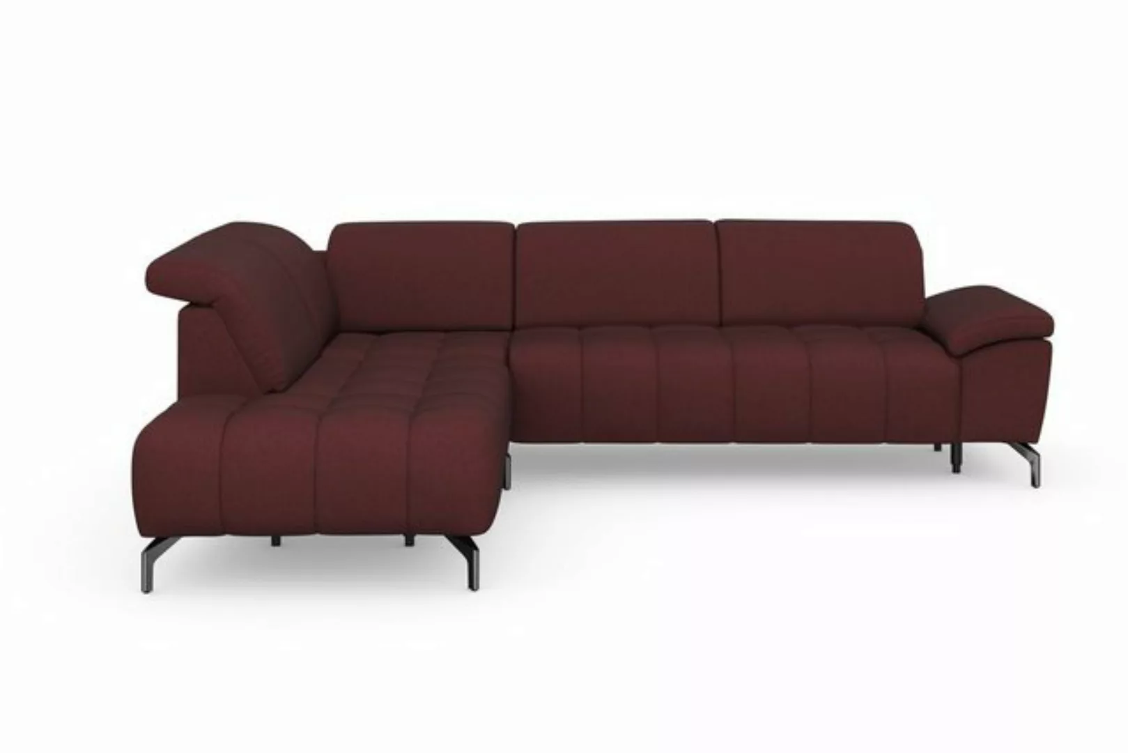 sit&more Ecksofa Cool L-Form, wahlweise mit Kopfteilverstellung und Vorzieh günstig online kaufen