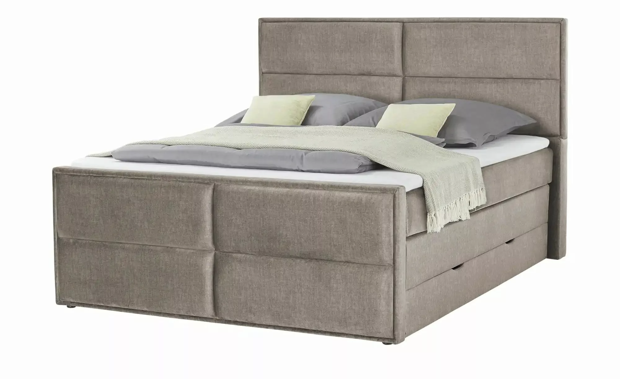 uno Boxspringbett mit Stauraum  Croco ¦ Maße (cm): B: 197 H: 136 Betten > B günstig online kaufen