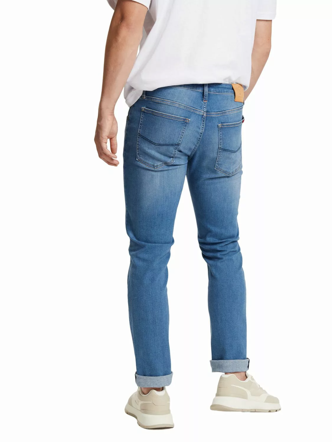 Cross Jeans Herren Jeans DAMIEN - Slim Fit - Blau - Flex Steel Blue günstig online kaufen