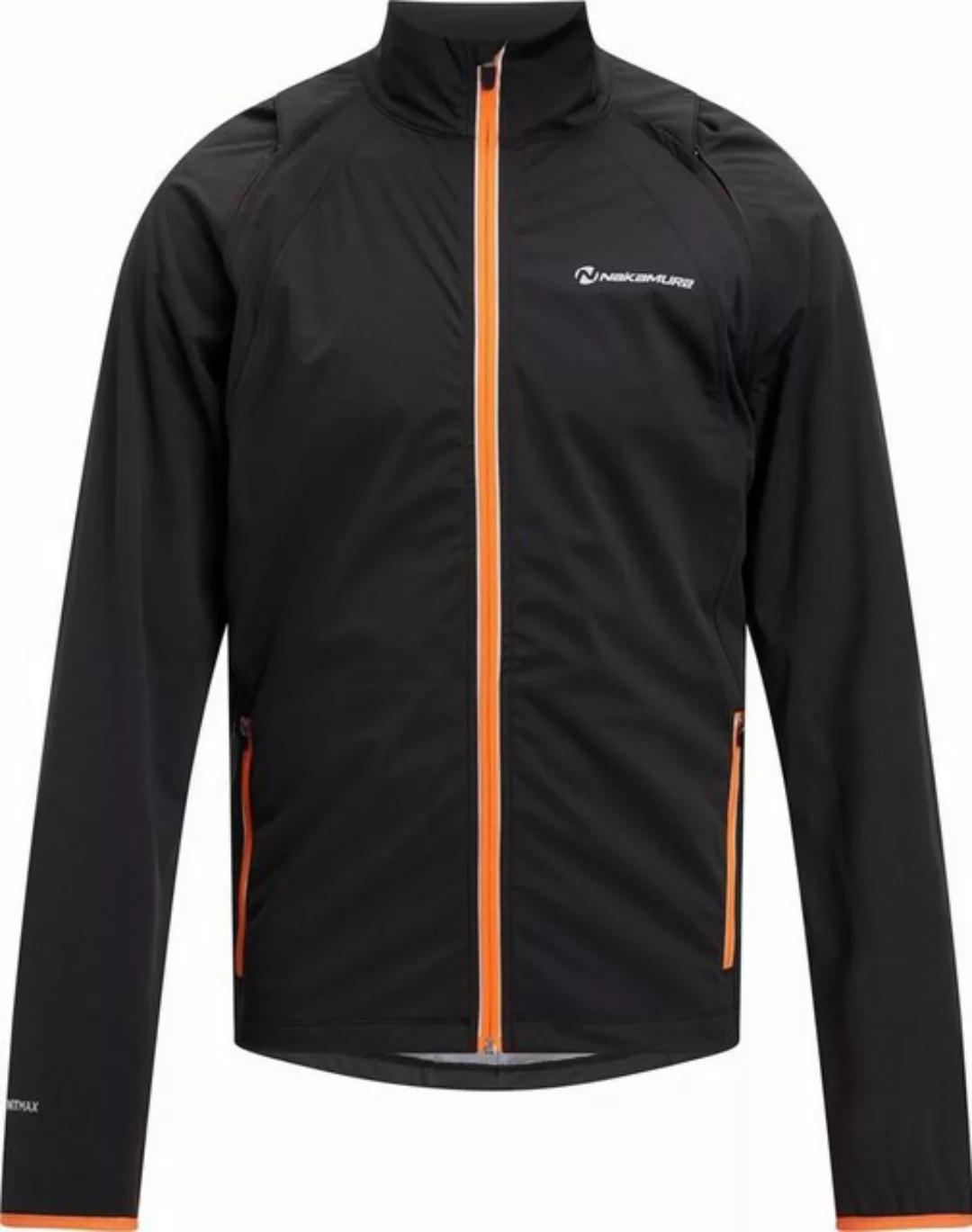 NAKAMURA Funktionsjacke He.-Funktions-Jacke Akron III ux BLACK NIGHT/ORANGE günstig online kaufen