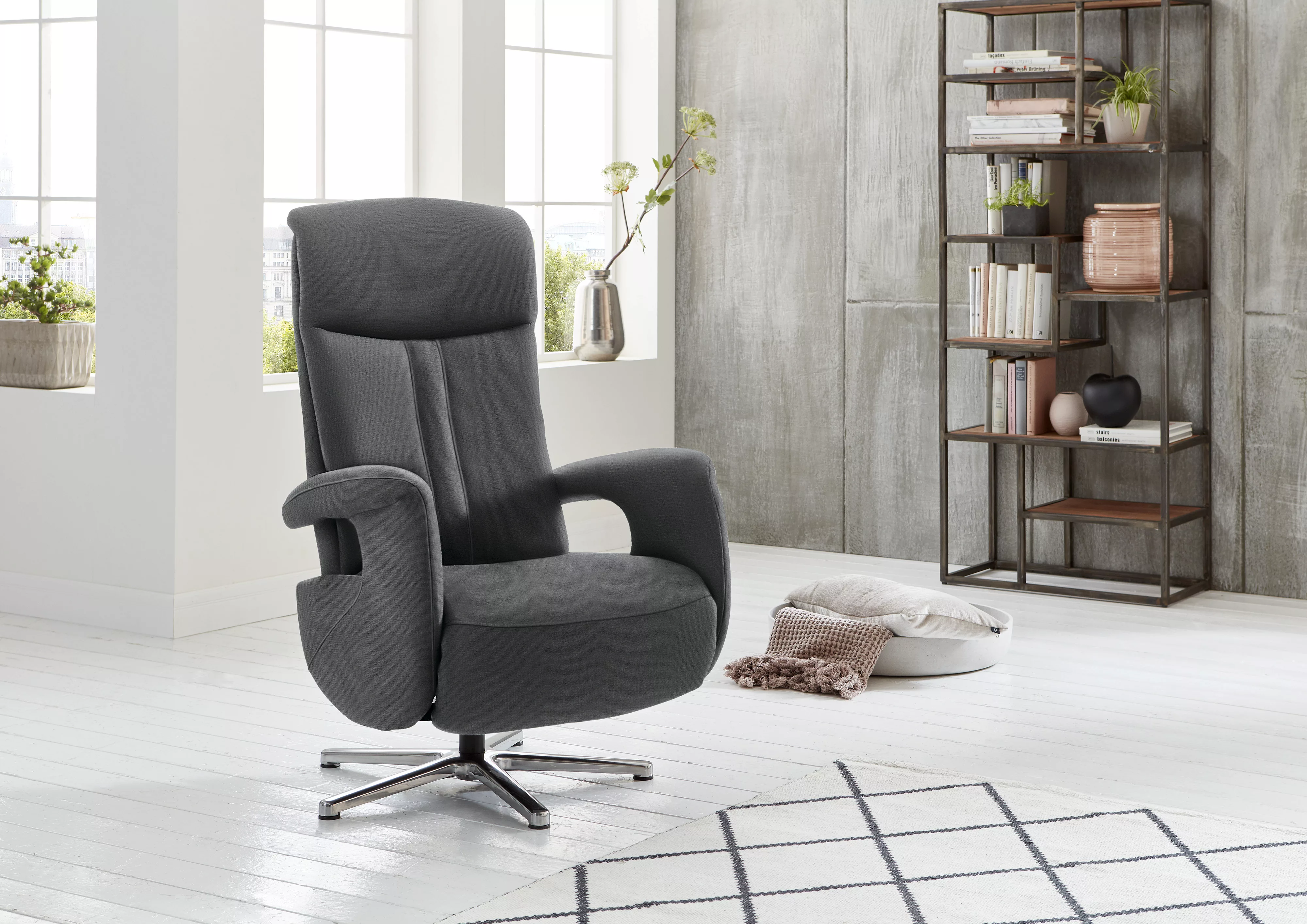 Die PlanBar Relaxsessel "MP-RS18073", 360 drehbar, inkl. man. Kopfpolsterve günstig online kaufen