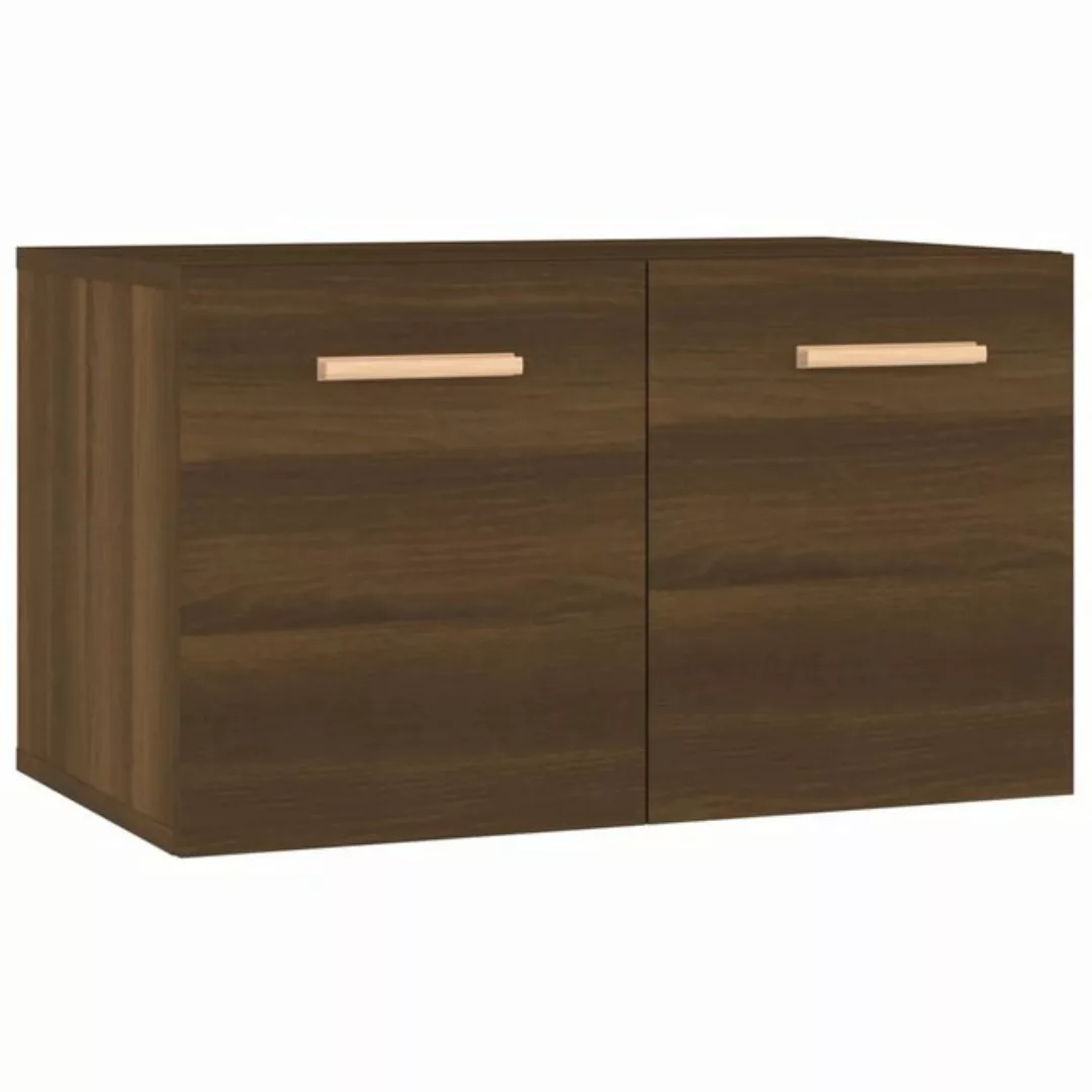 vidaXL Hängeschrank Wandschrank Braun Eichen-Optik 60x36,5x35 cm Spanplatte günstig online kaufen