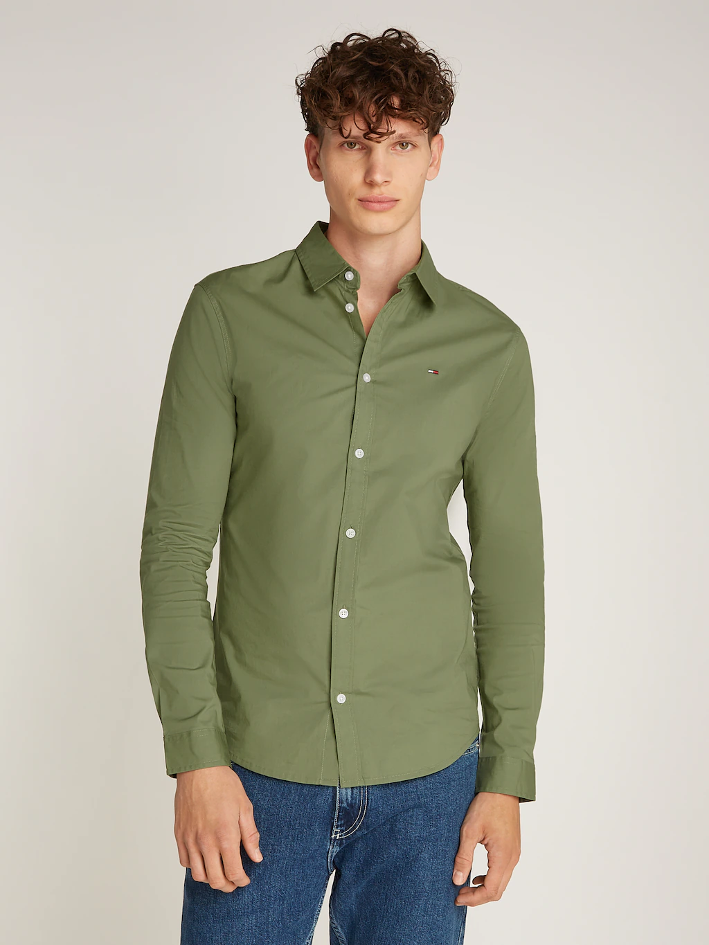 Tommy Jeans Langarmhemd "Sabim Stretch Hemd Shirt", Stretch Hemd, Premium, günstig online kaufen