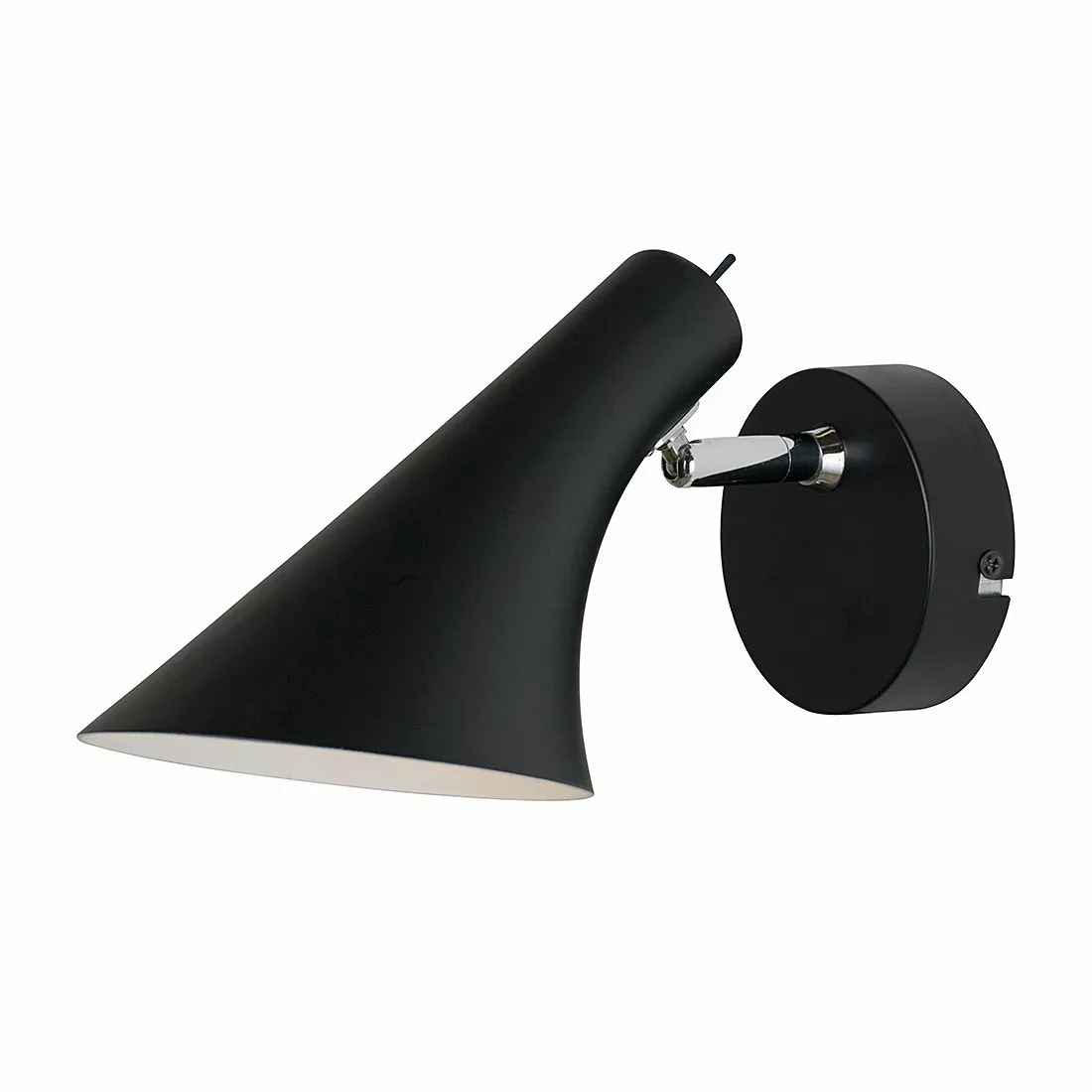 Wandlampe Vanila, Schalter, Steckerkabel, schwarz günstig online kaufen