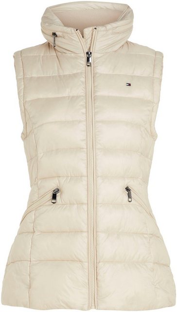 Tommy Hilfiger Steppweste MW PADDED GLOBAL STRIPE VEST mit versteckter Kapu günstig online kaufen