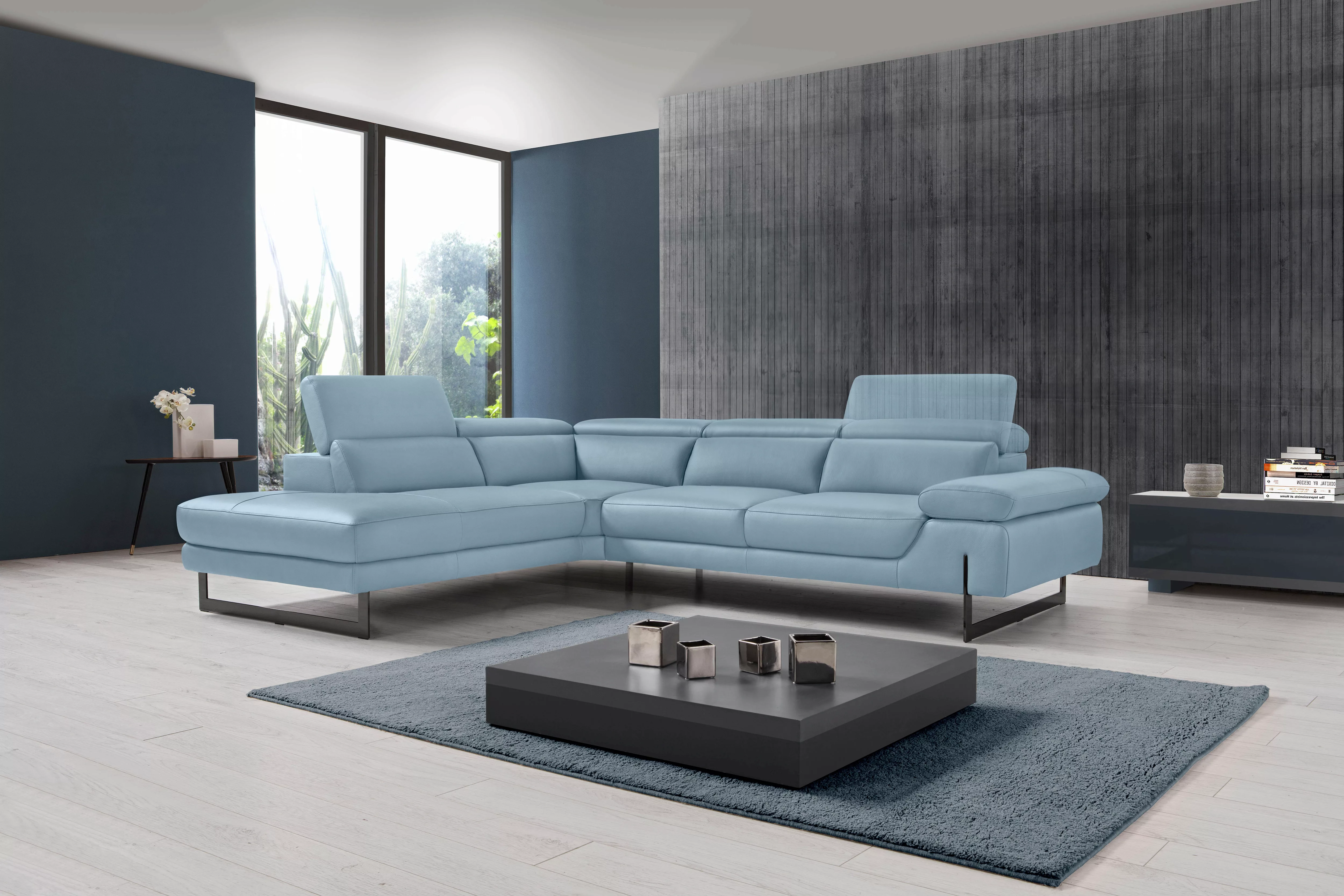 Egoitaliano Ecksofa "Queenie, extravagantes Sofa mit erstklassigem Sitzkomf günstig online kaufen