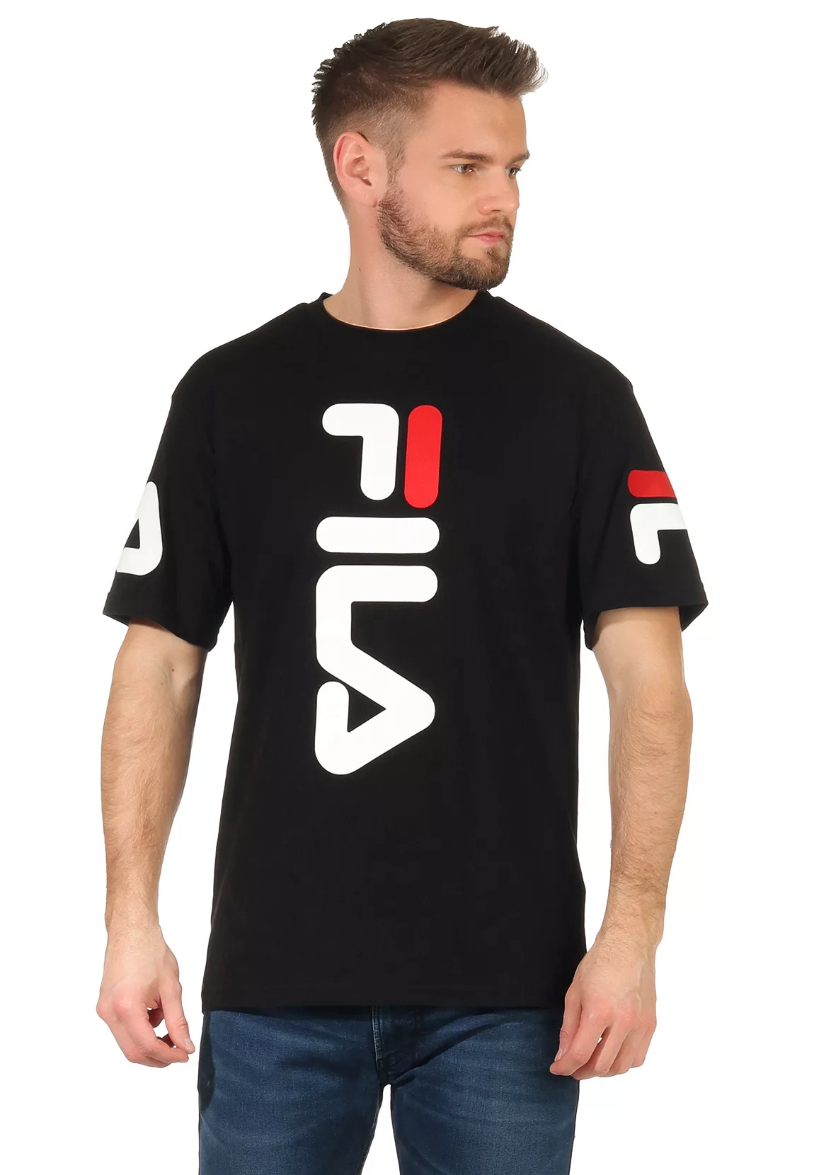 Fila T-Shirt Herren ALLAN TEE 688463 Schwarz 002 Black günstig online kaufen