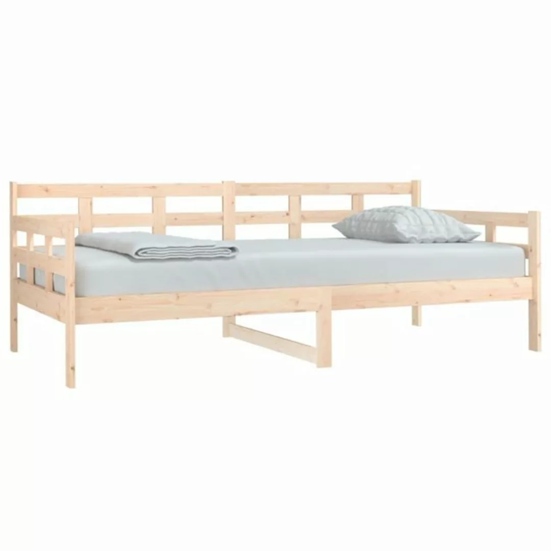 furnicato Bett Tagesbett Massivholz Kiefer 90x190 cm (1-tlg) günstig online kaufen