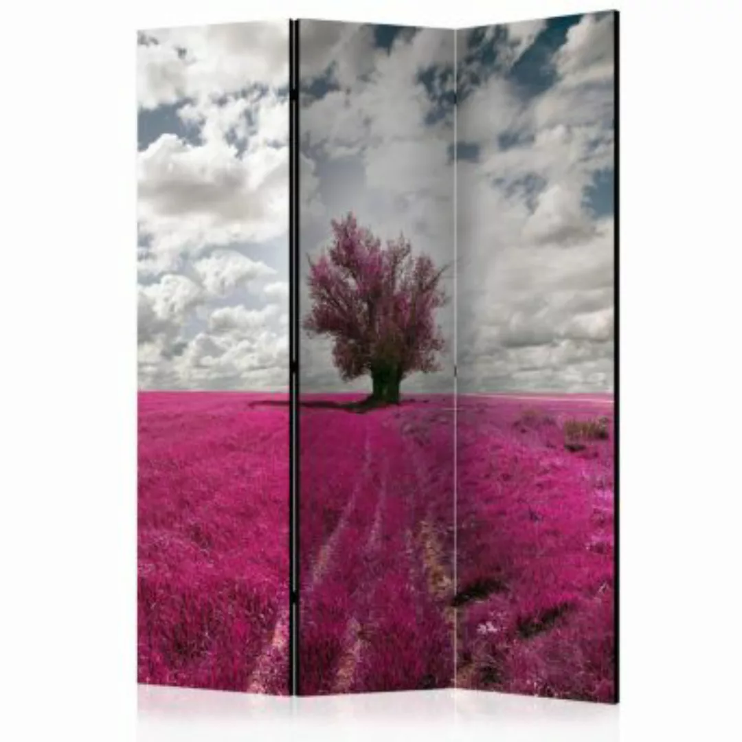 artgeist Paravent Magenta meadow [Room Dividers] mehrfarbig Gr. 135 x 172 günstig online kaufen