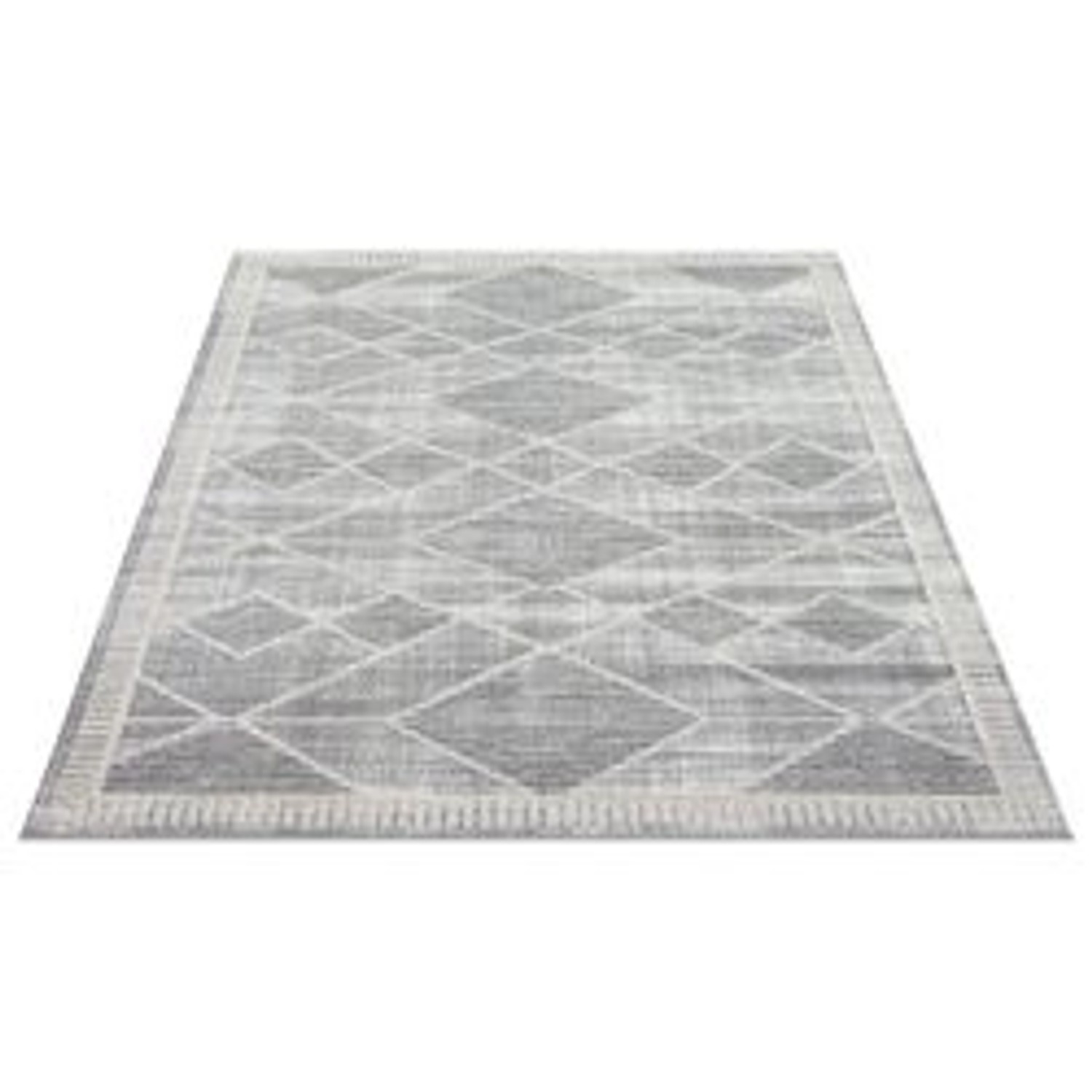 payé Teppich Esso 78 Hochflor 200x290 cm Grau günstig online kaufen