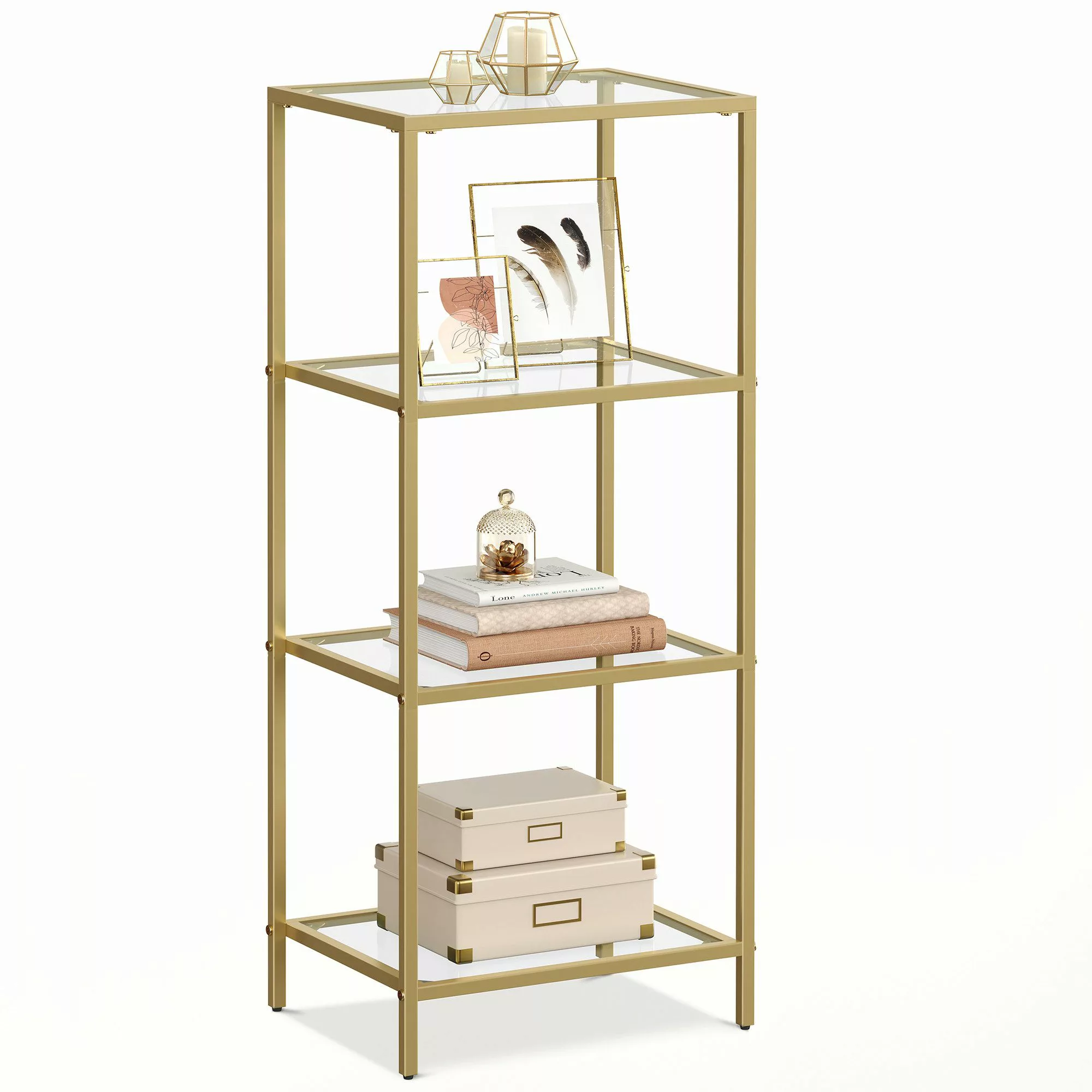 VASAGLE Bücherregal, 1-tlg., Standregal, Küchenregal, stabil, günstig online kaufen