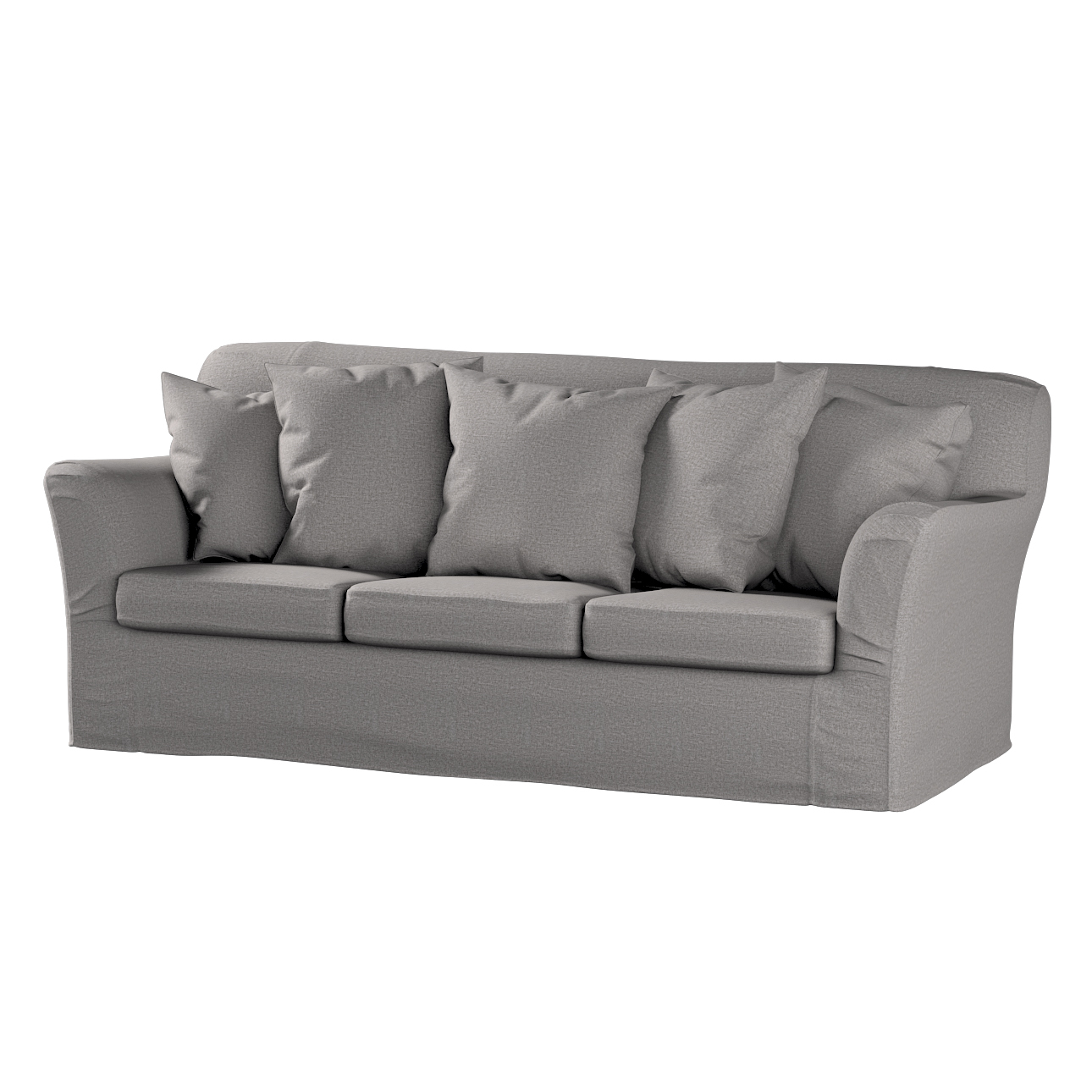 Bezug für Tomelilla 3-Sitzer Sofa nicht ausklappbar, grau, Sofahusse, Tomel günstig online kaufen