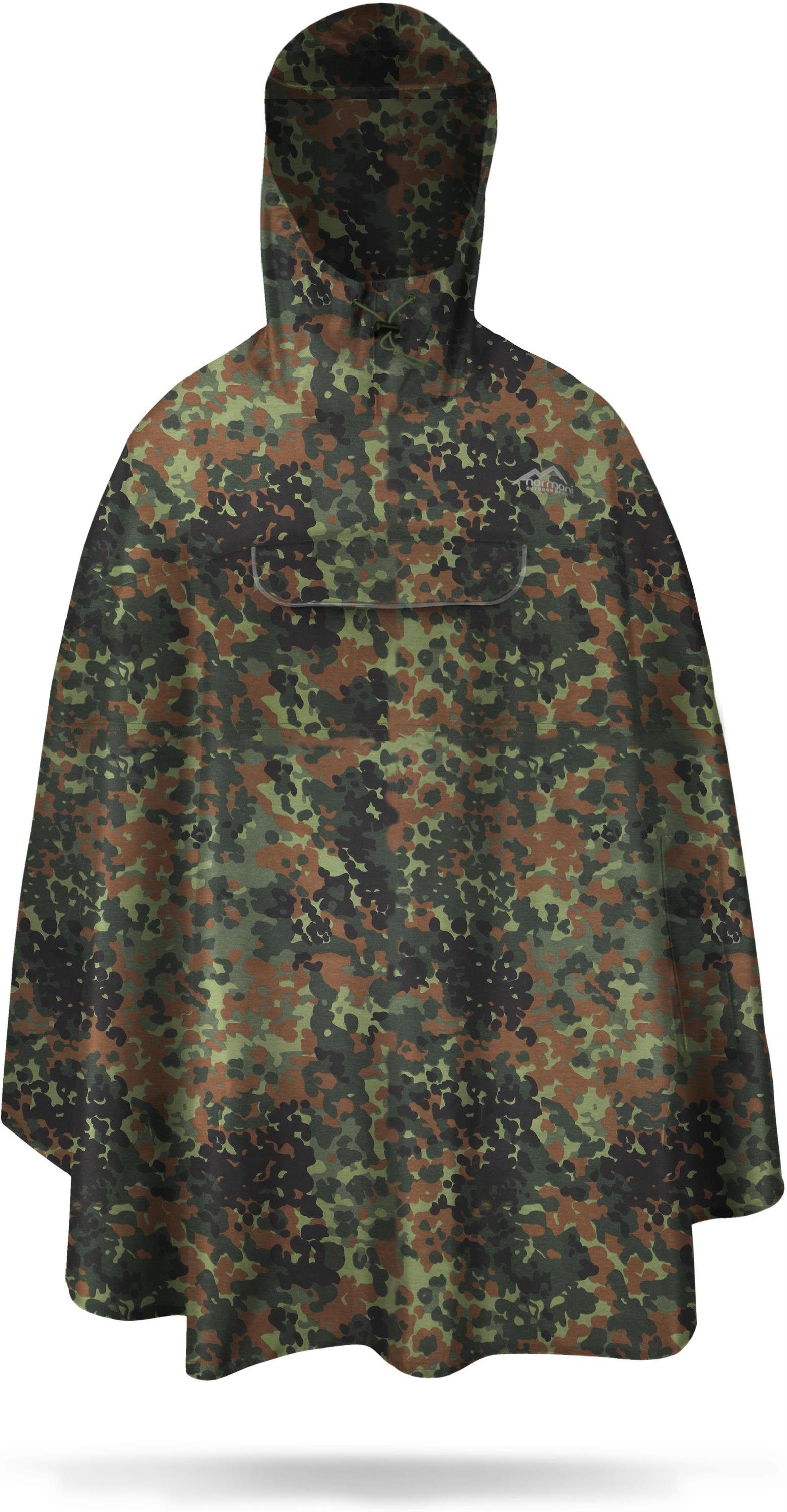 normani Regenponcho Unisex Regenponcho wasserdicht Cherrapunji günstig online kaufen