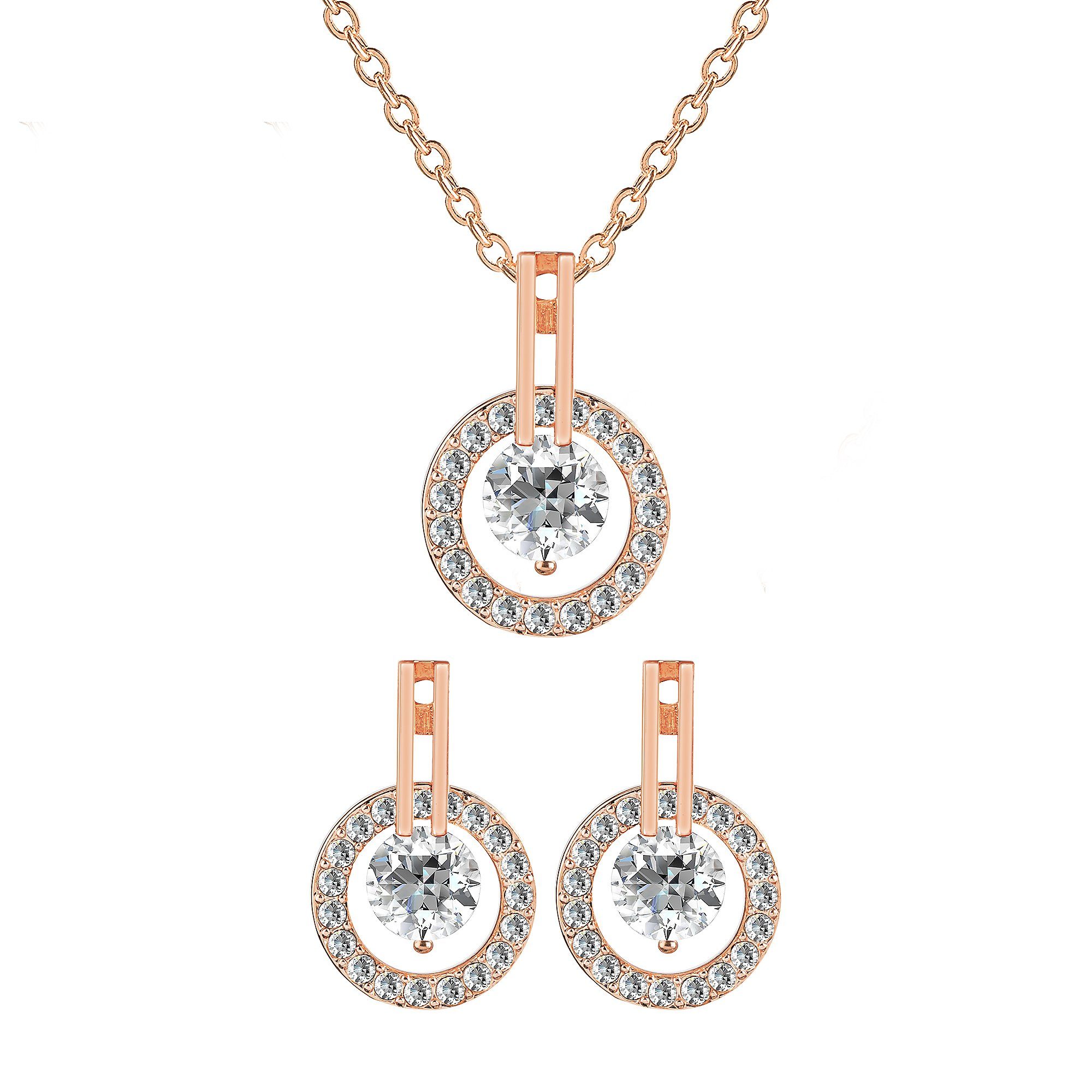 Taffstyle Ohrring und Ketten Set Damen günstig online kaufen