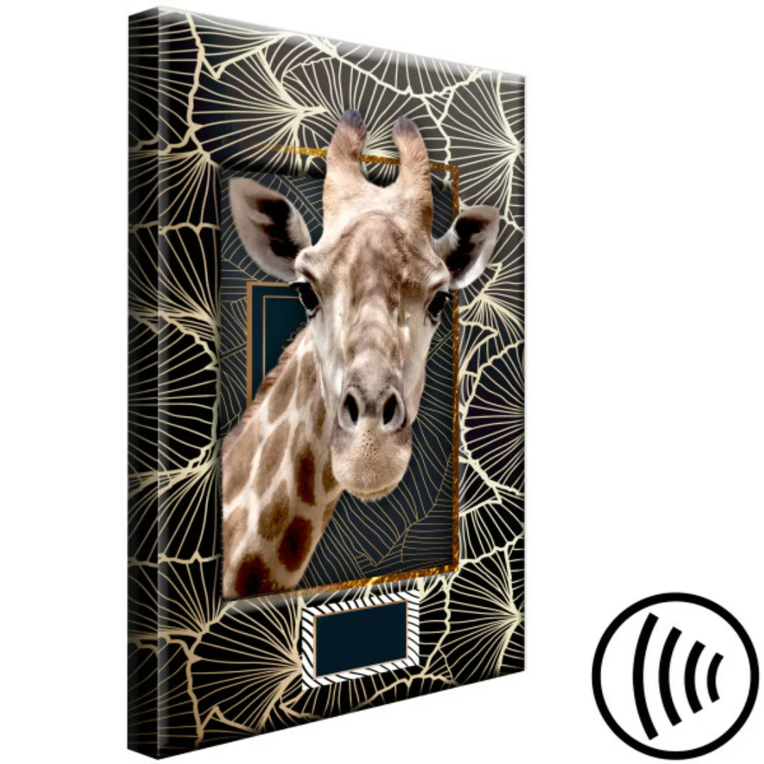 Leinwandbild Giraffe (1 Part) Vertical XXL günstig online kaufen