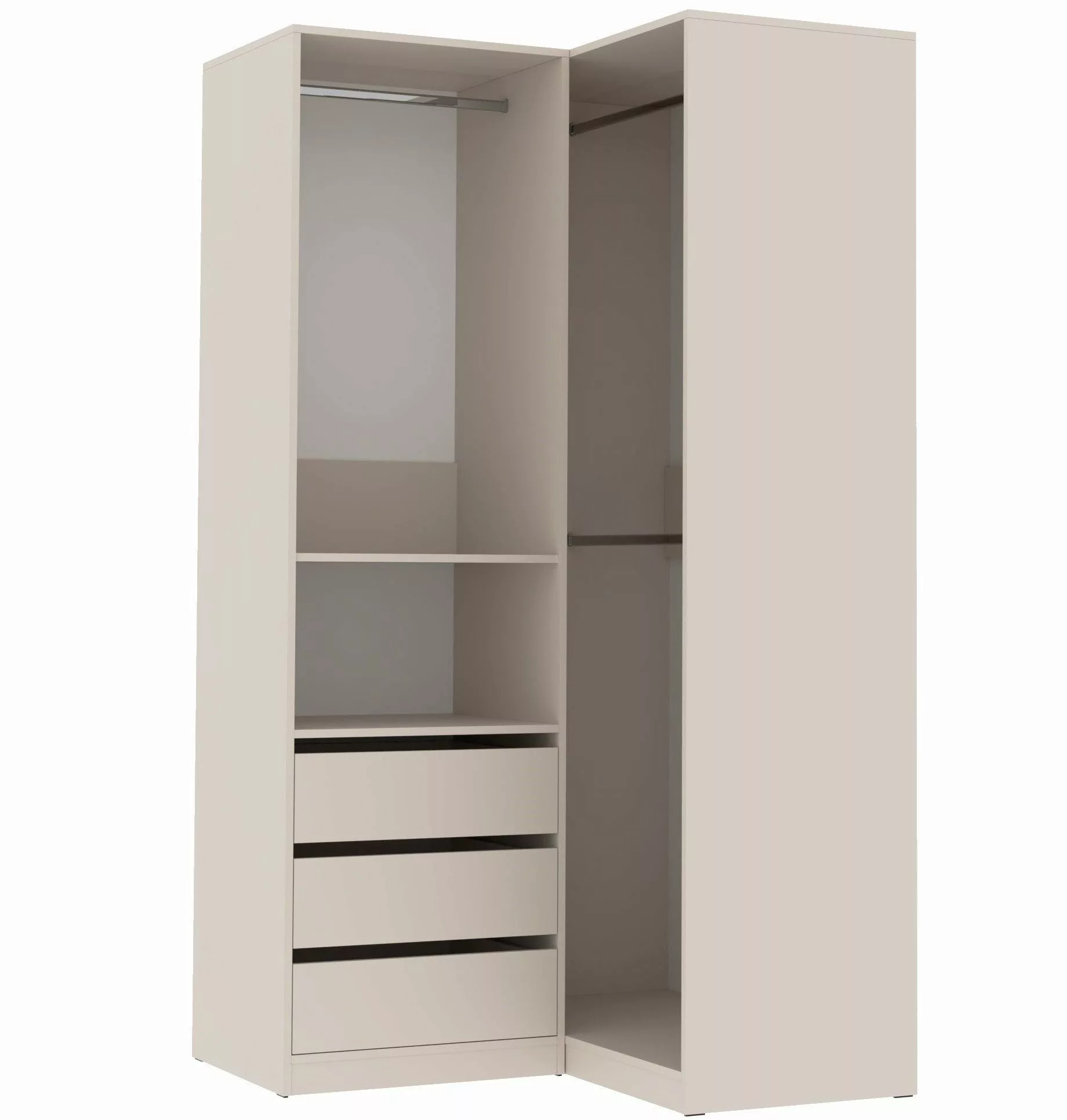 Marmex Möbel Garderobenschrank TRES H offene günstig online kaufen