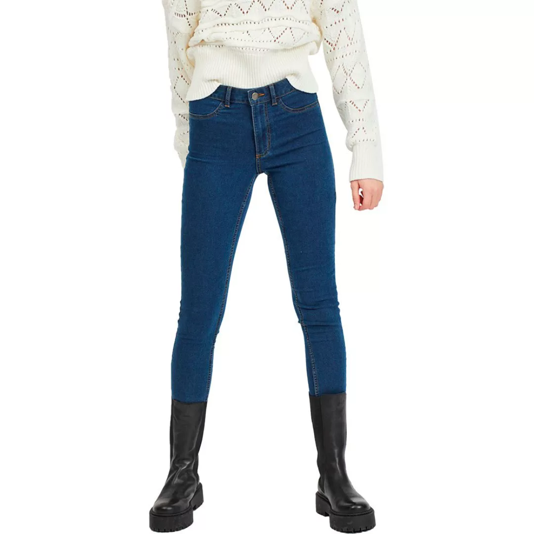 Vila Jeggy Ana Jegging Mit Normaler Taille XS Medium Blue Denim günstig online kaufen