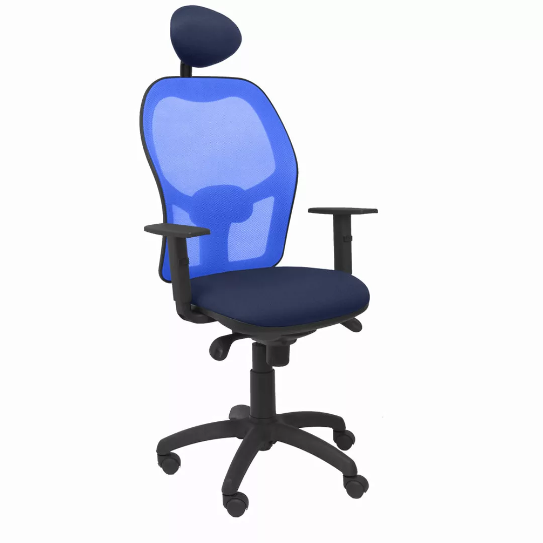 Bürostuhl Mit Kopfstütze Jorquera  P&c Ali200c Marineblau günstig online kaufen
