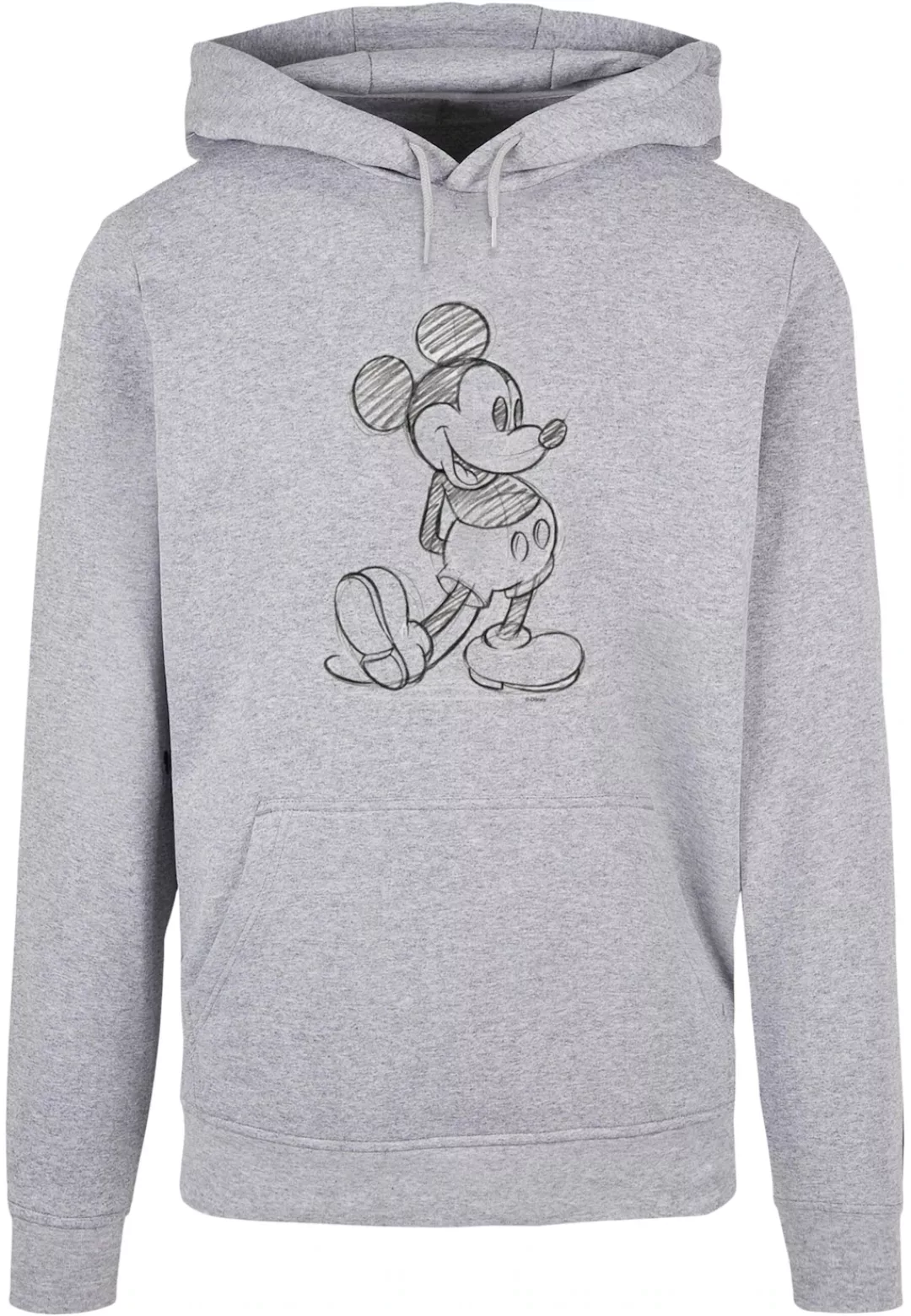 ABSOLUTE CULT Kapuzensweatshirt "ABSOLUTE CULT Herren Mickey Mouse - Sketch günstig online kaufen