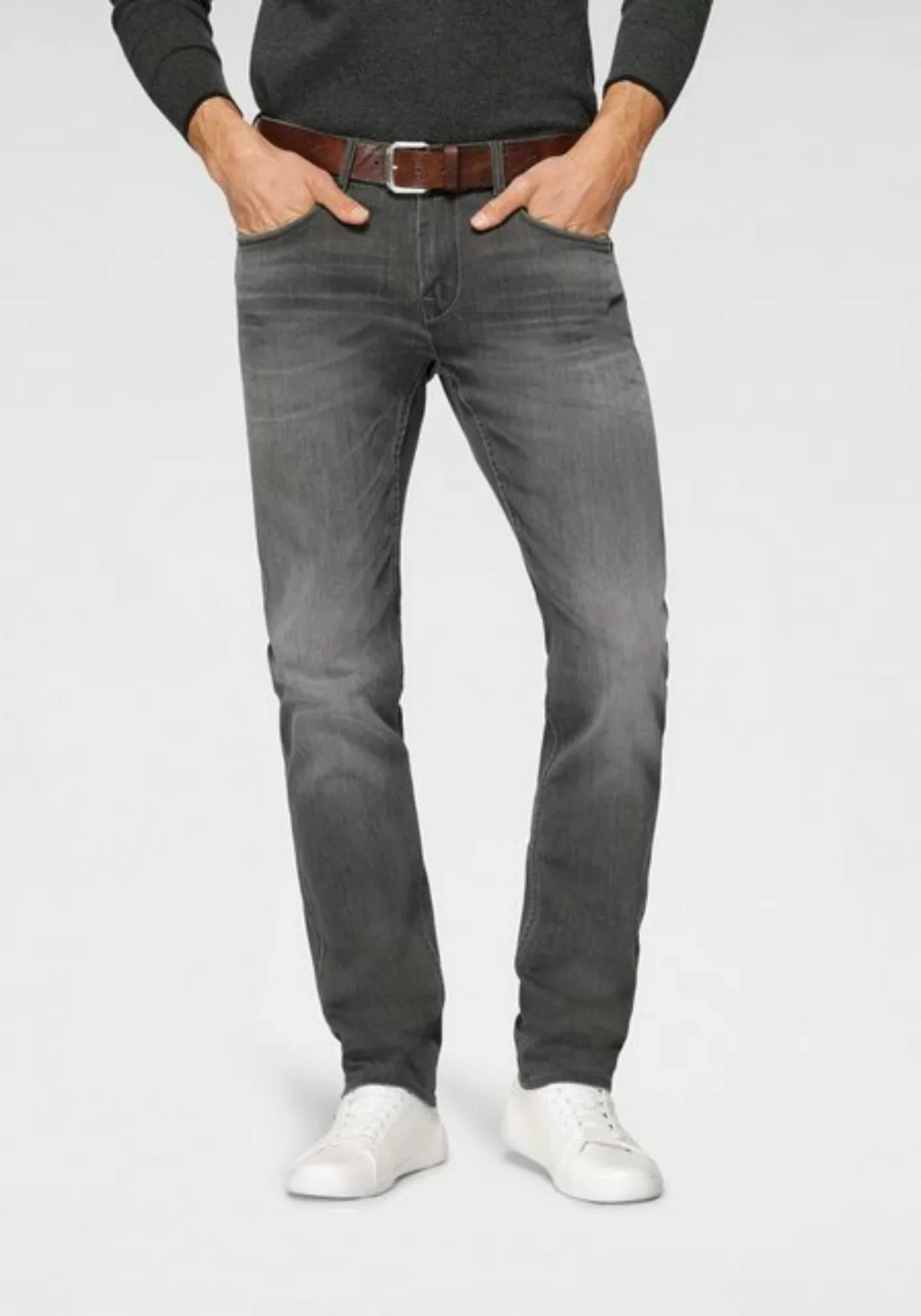 PME Legend Herren Jeans NIGHTFLIGHT - Regular Fit - Grau - Stone Mid Grey günstig online kaufen