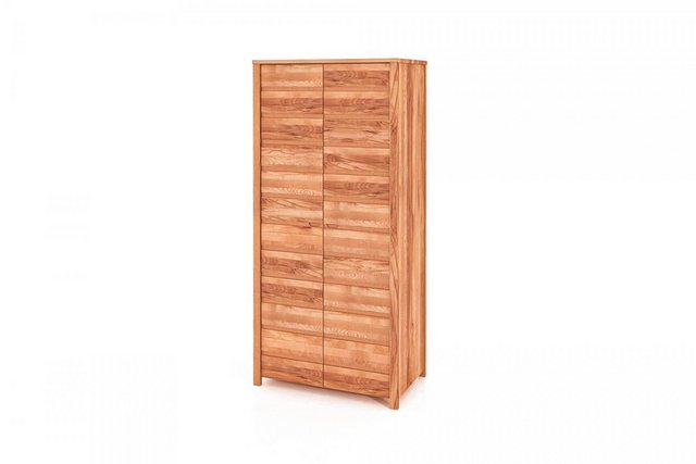 Natur24 Kleiderschrank Kleiderschrank Tinci Kernbuche 100x60x212 mit 2 Türe günstig online kaufen